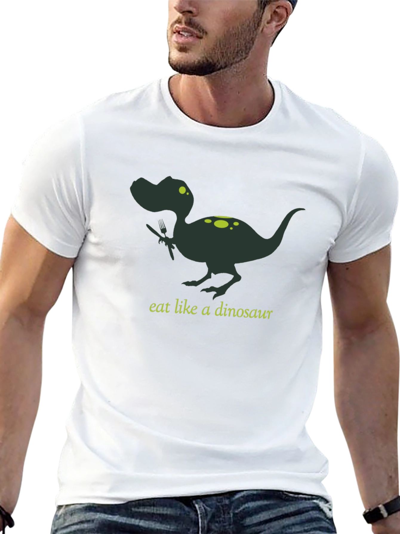 Eat Like a Dinosaur Graphic Tee