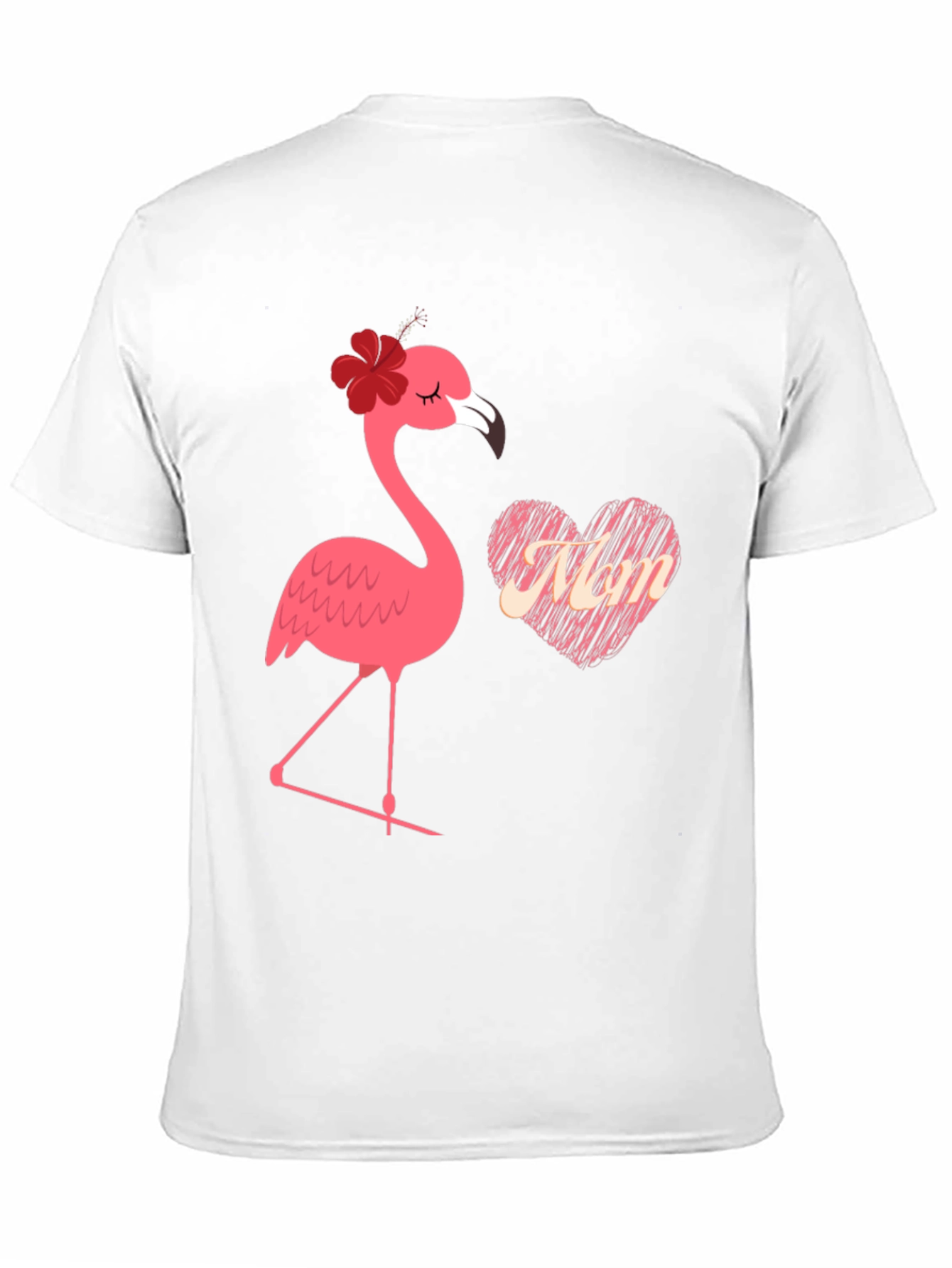Flamingo Mom T-Shirt - Cute Womens Tee