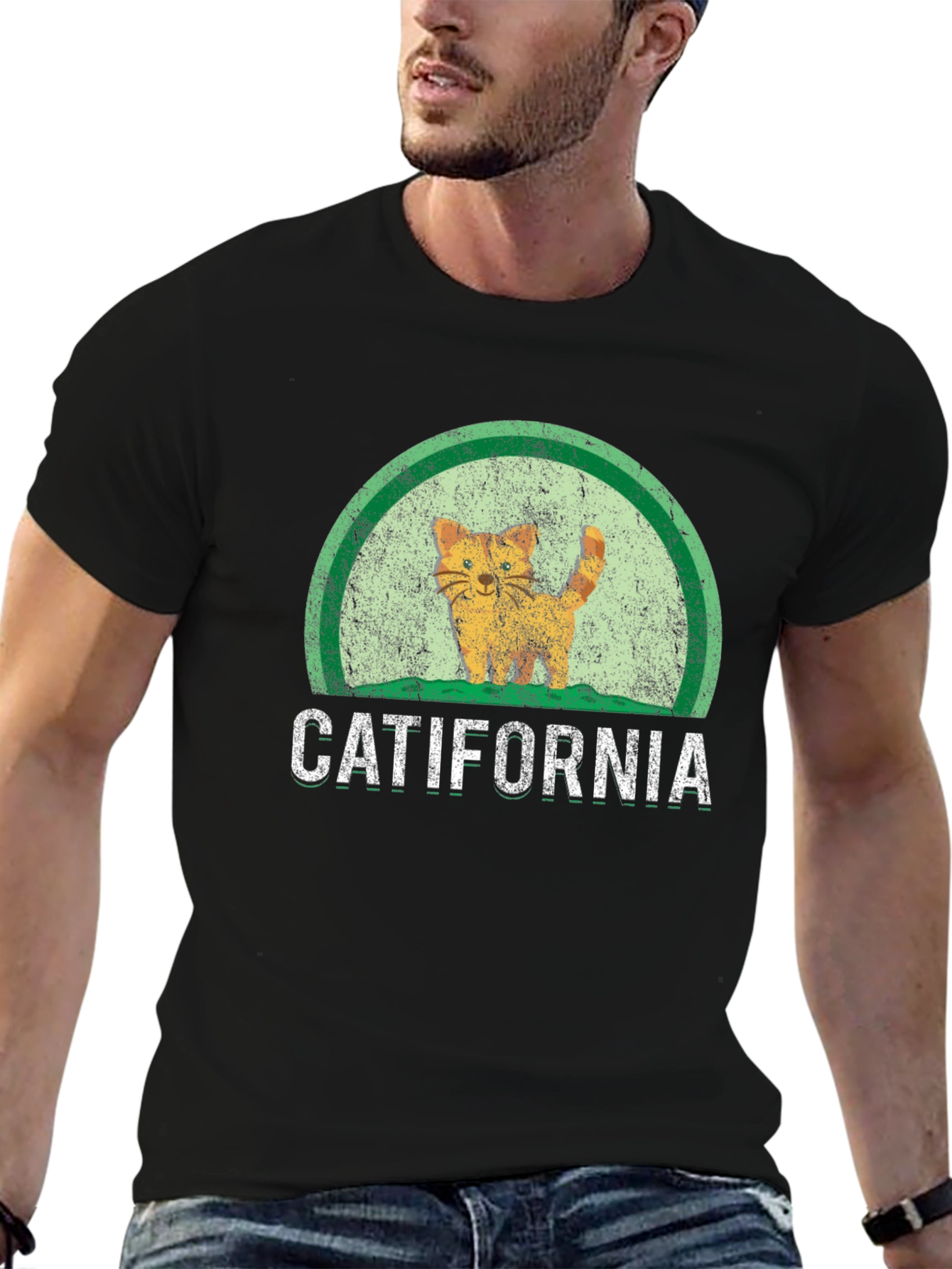 Catifornia Tee - California Cat Lover T-Shirt