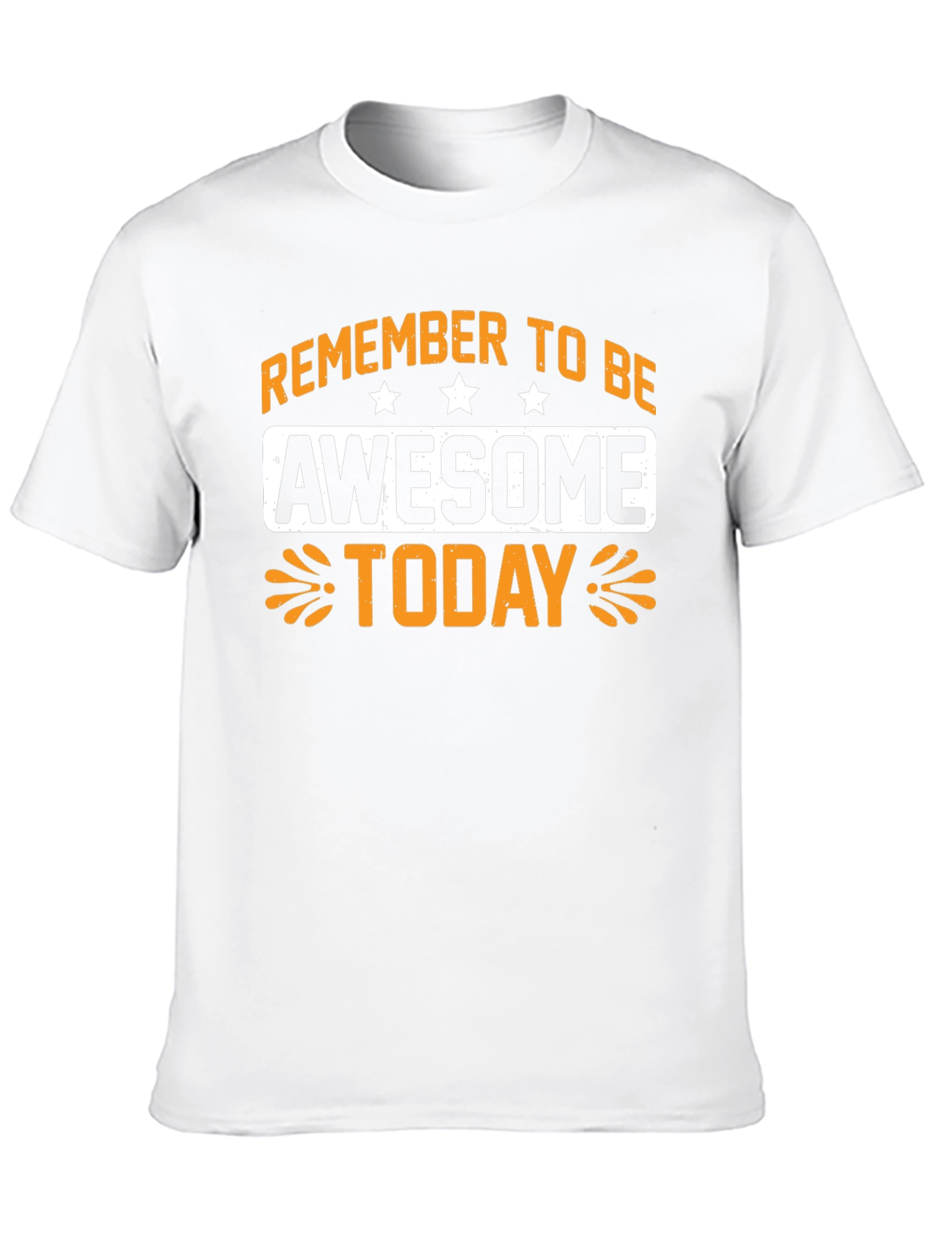 Awesome Today Graphic Tee - Black Cotton T-Shirt