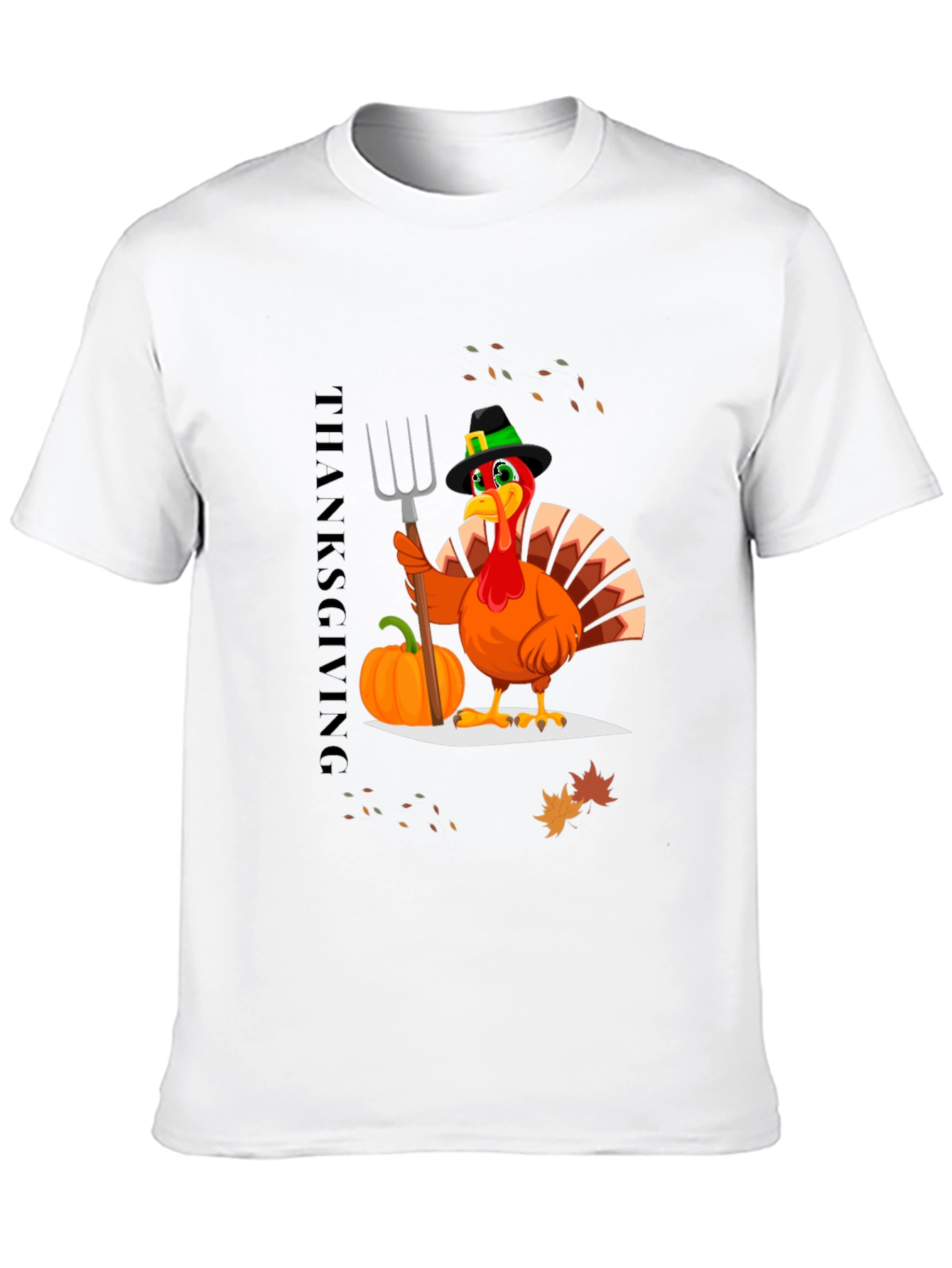 Thanksgiving Turkey Graphic T-Shirt
