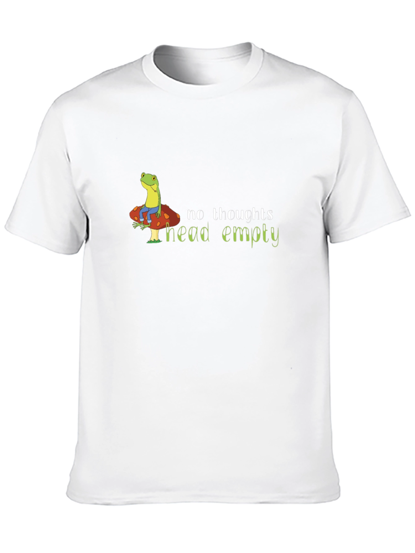 No Thoughts Head Empty Frog T-Shirt