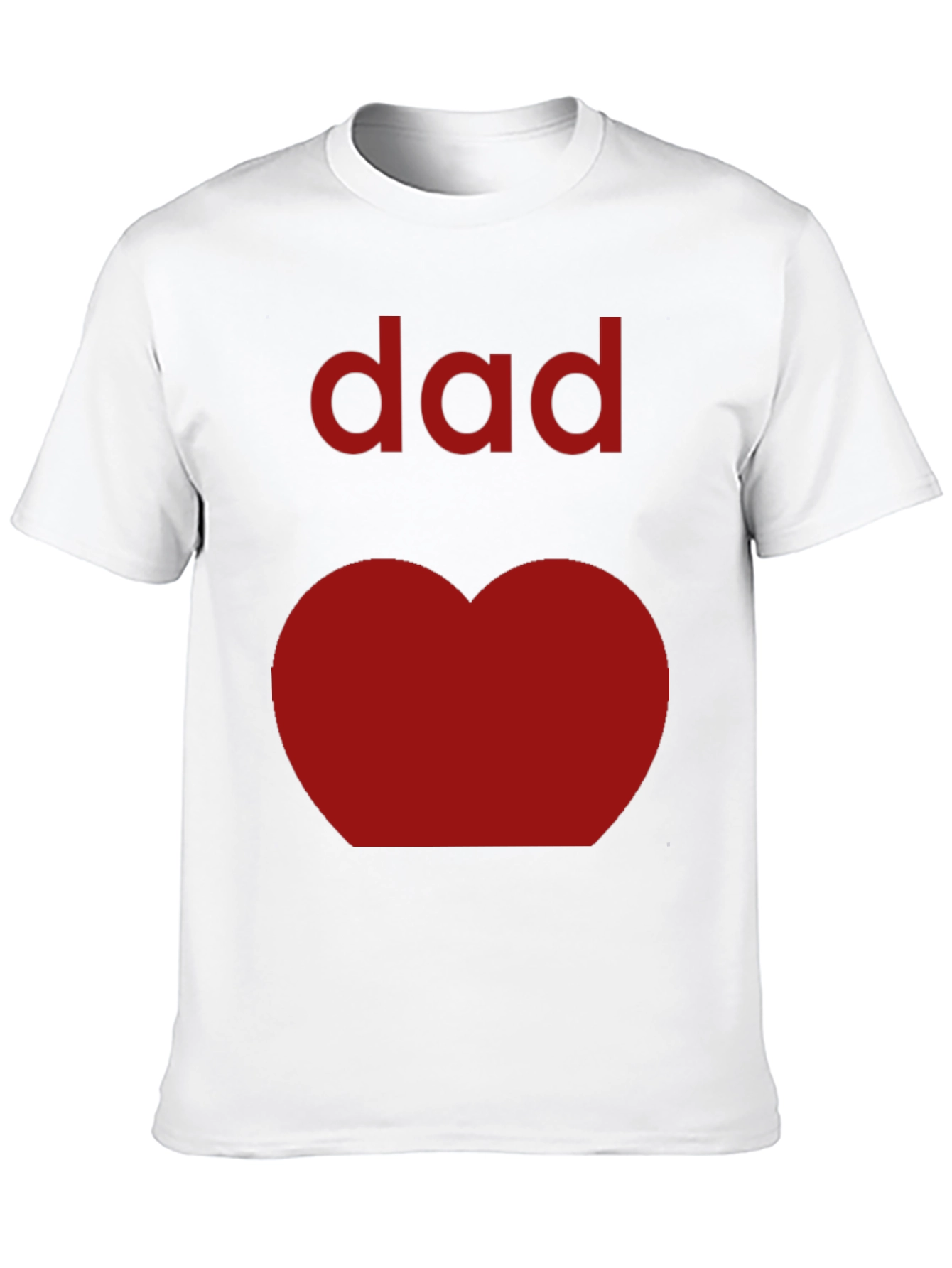 Dad Heart T-Shirt - Fathers Day Tee