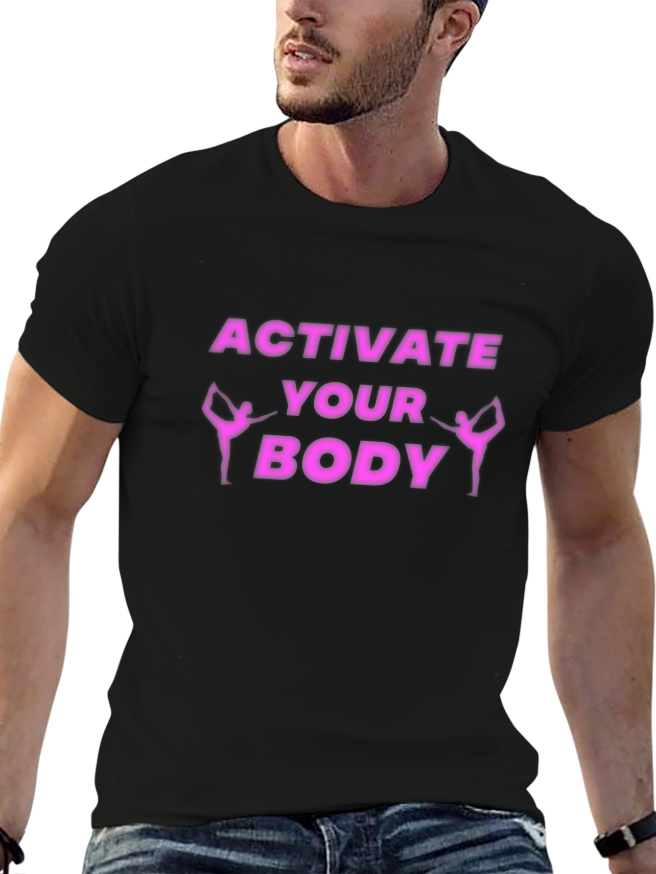 Activate Your Body Graphic Tee - Workout Motivation