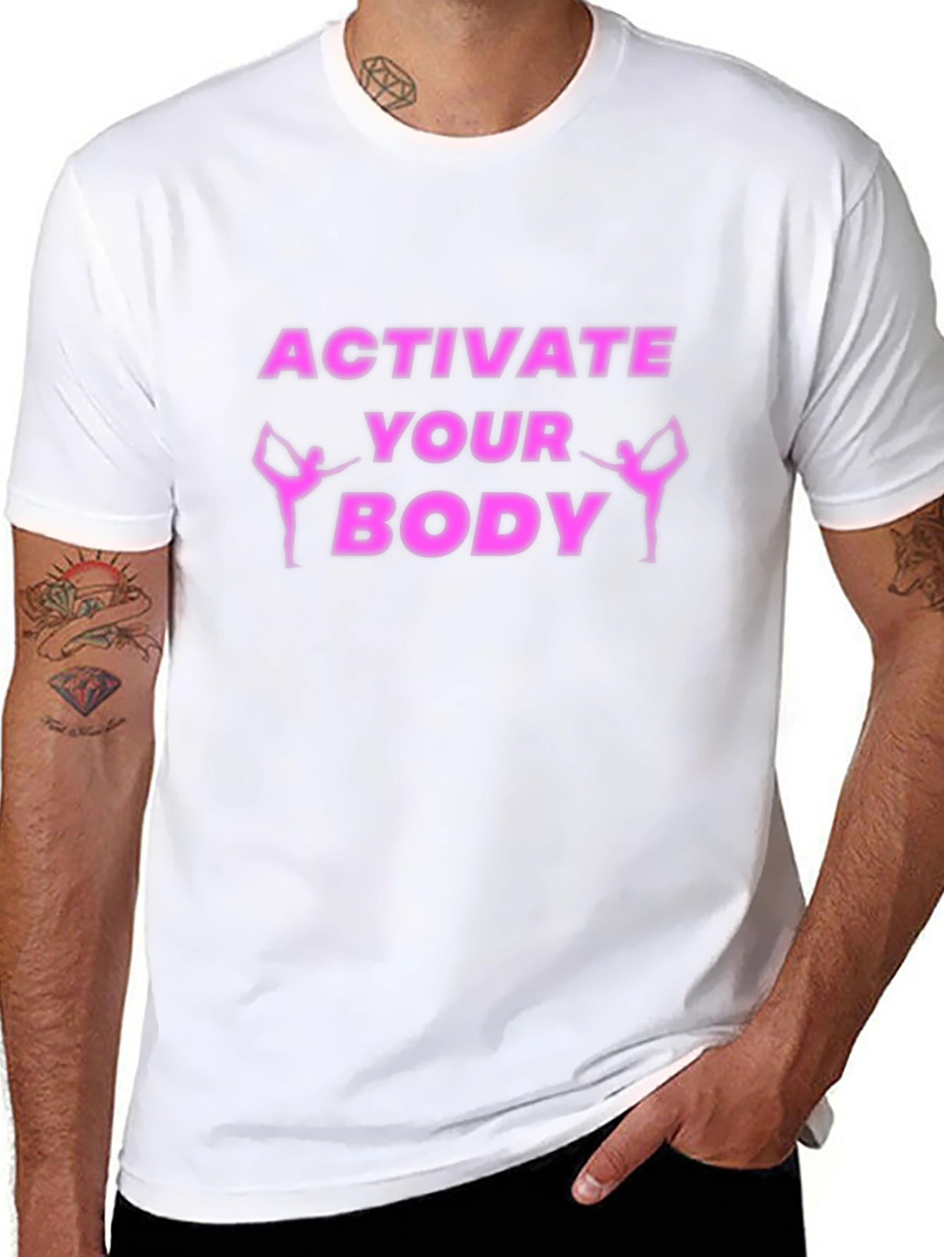 Activate Your Body Graphic Tee - Workout Motivation