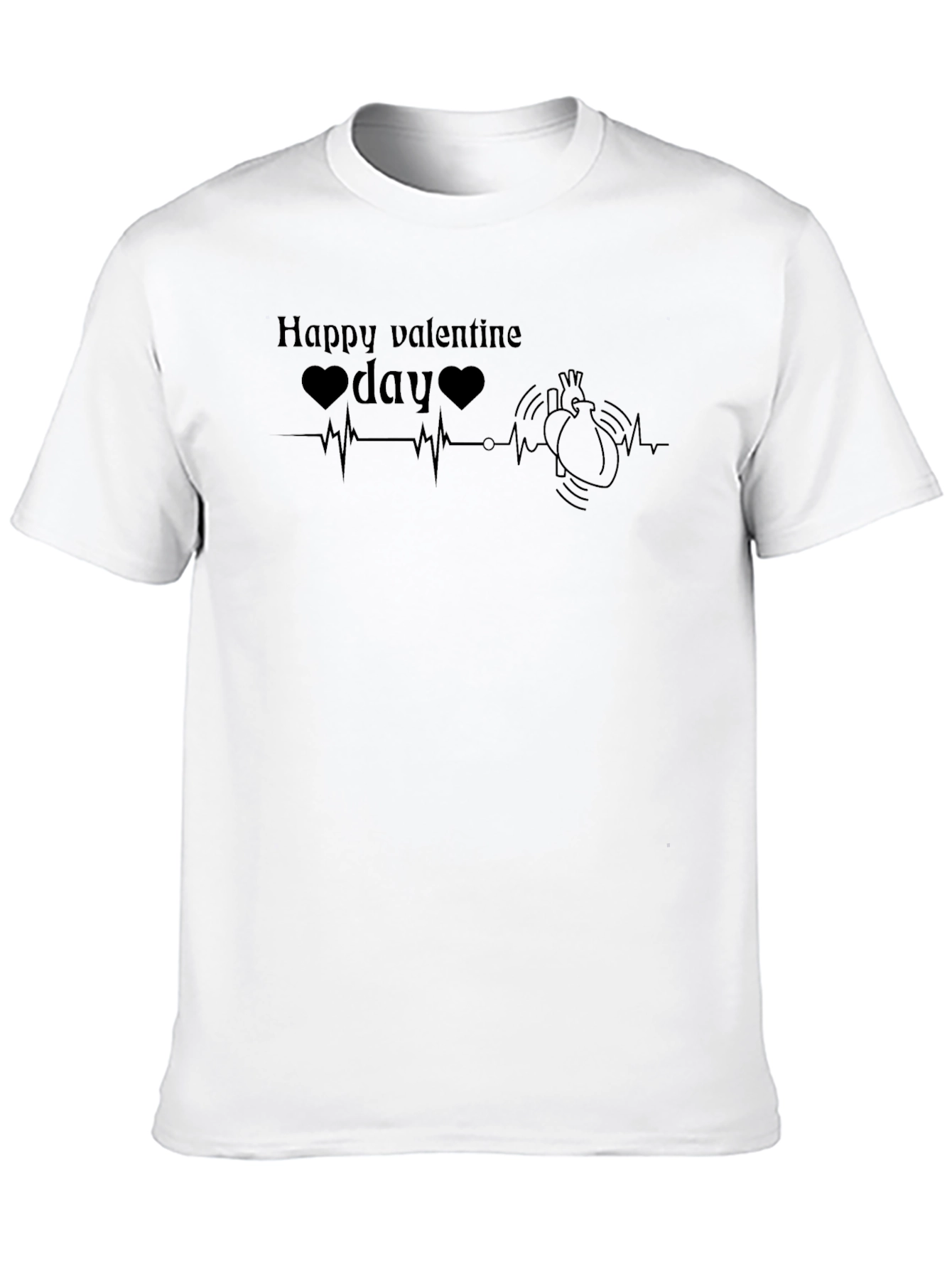 Happy Valentines Day Heartbeat T-Shirt
