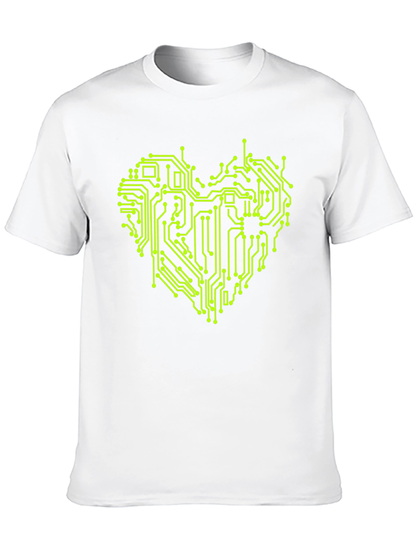 Tech Heart T-Shirt - Circuit Board Love