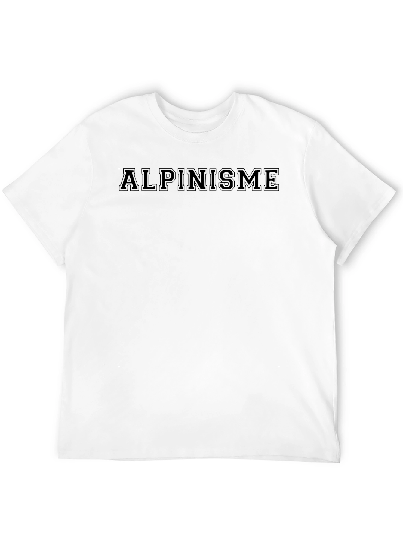Alpinisme Crew Neck T-Shirt | Classic Mountaineering Tee