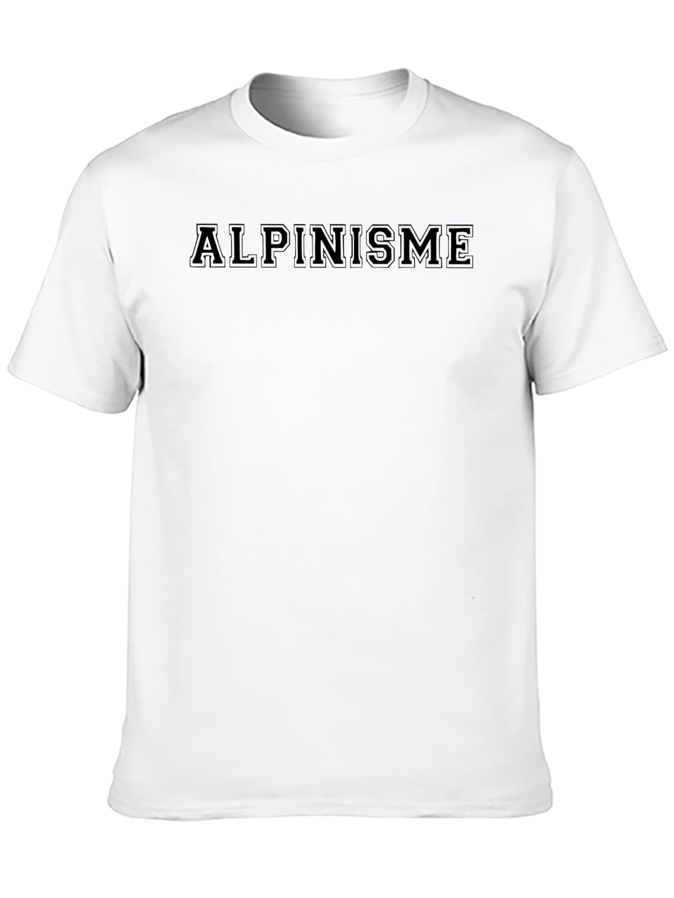 Alpinisme Crew Neck T-Shirt | Classic Mountaineering Tee