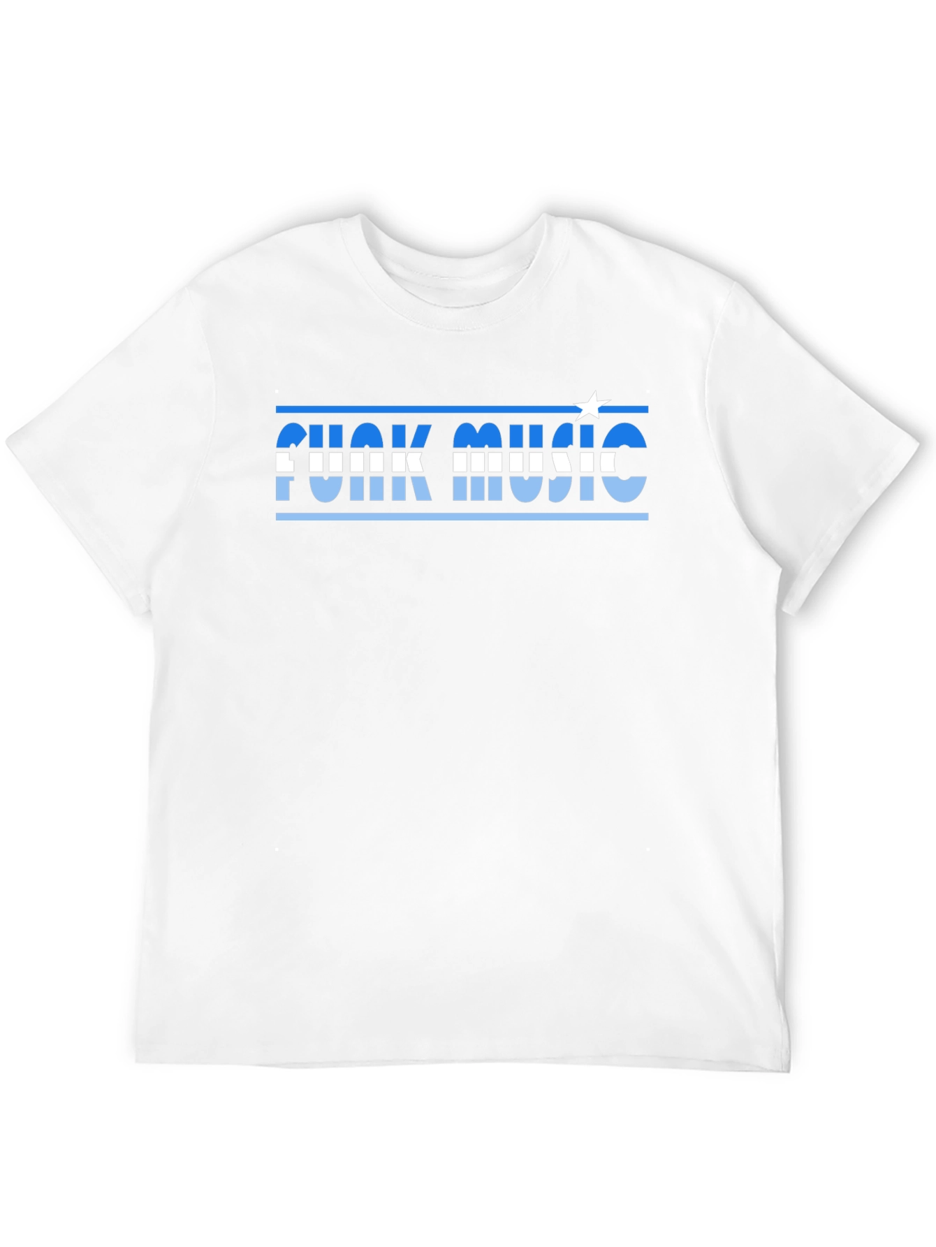 Funky Music T-Shirt - Classic Black Cotton Tee