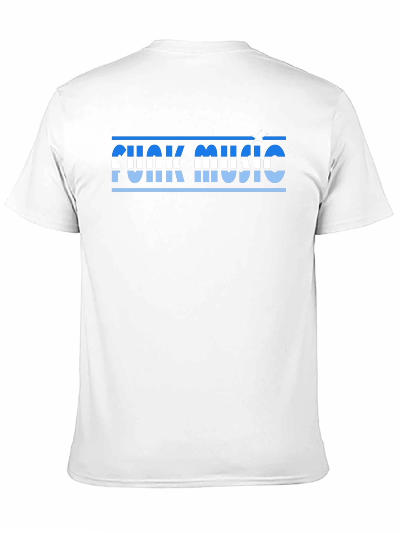Funky Music T-Shirt - Classic Black Cotton Tee