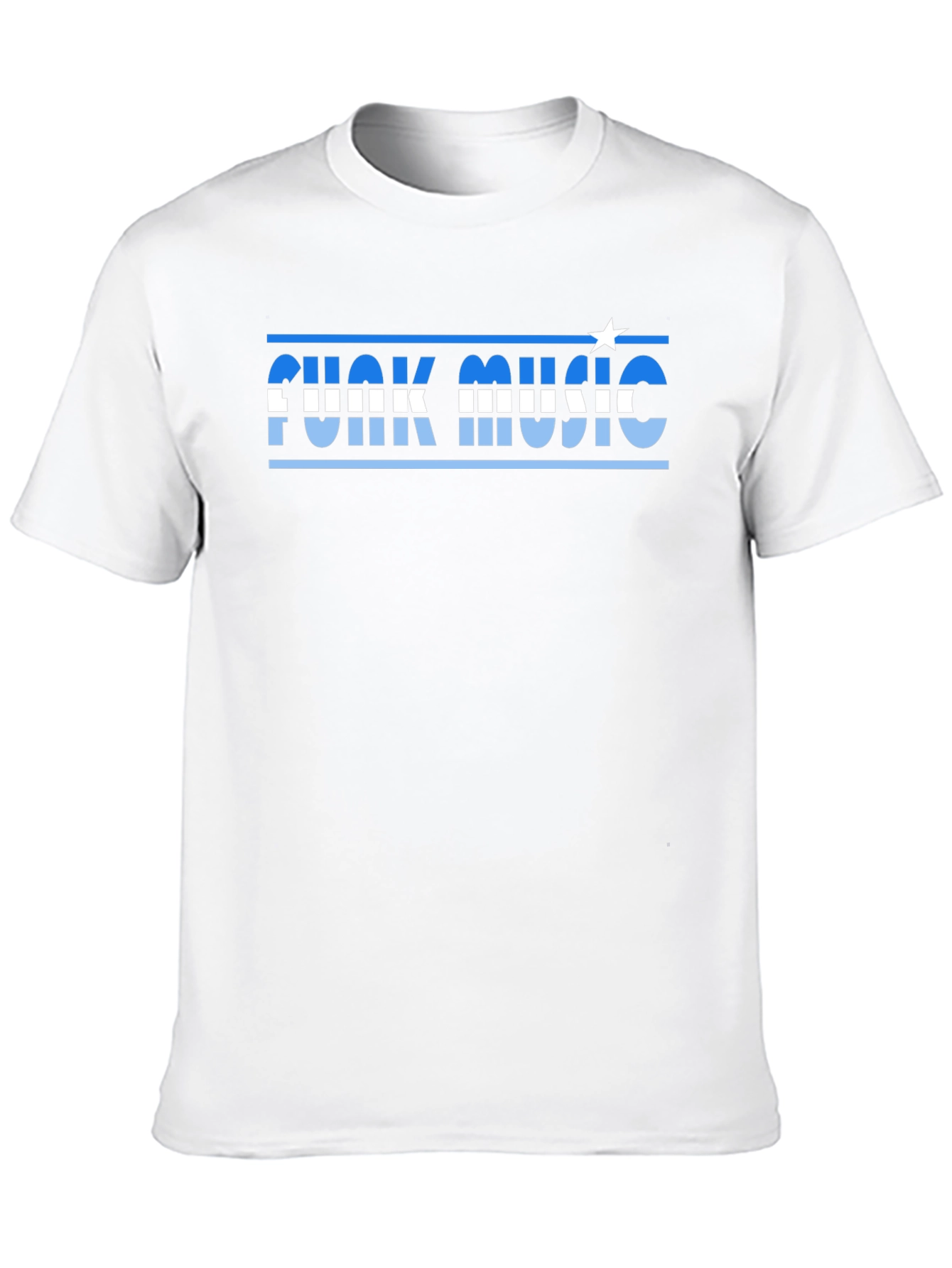Funky Music T-Shirt - Classic Black Cotton Tee