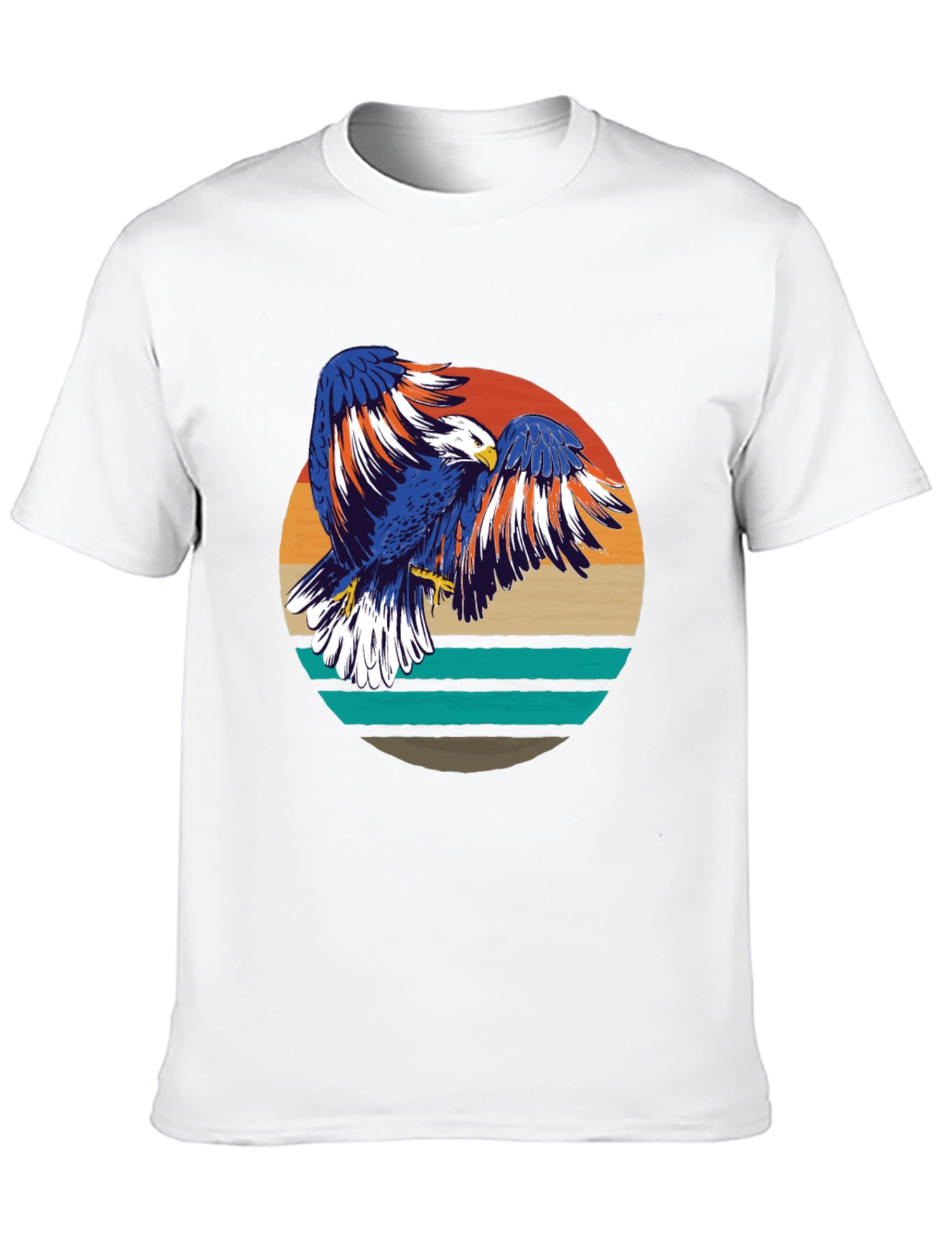Retro Eagle Graphic T-Shirt
