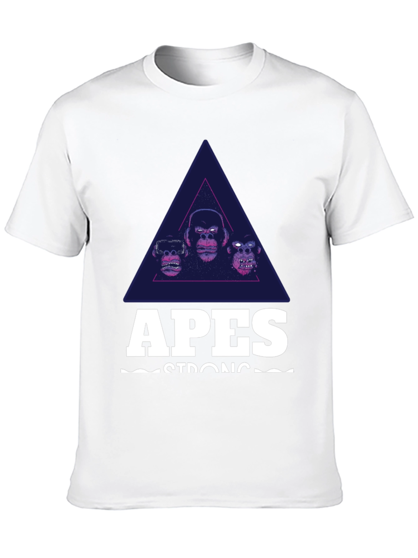 Apes Strong Graphic Tee - Black