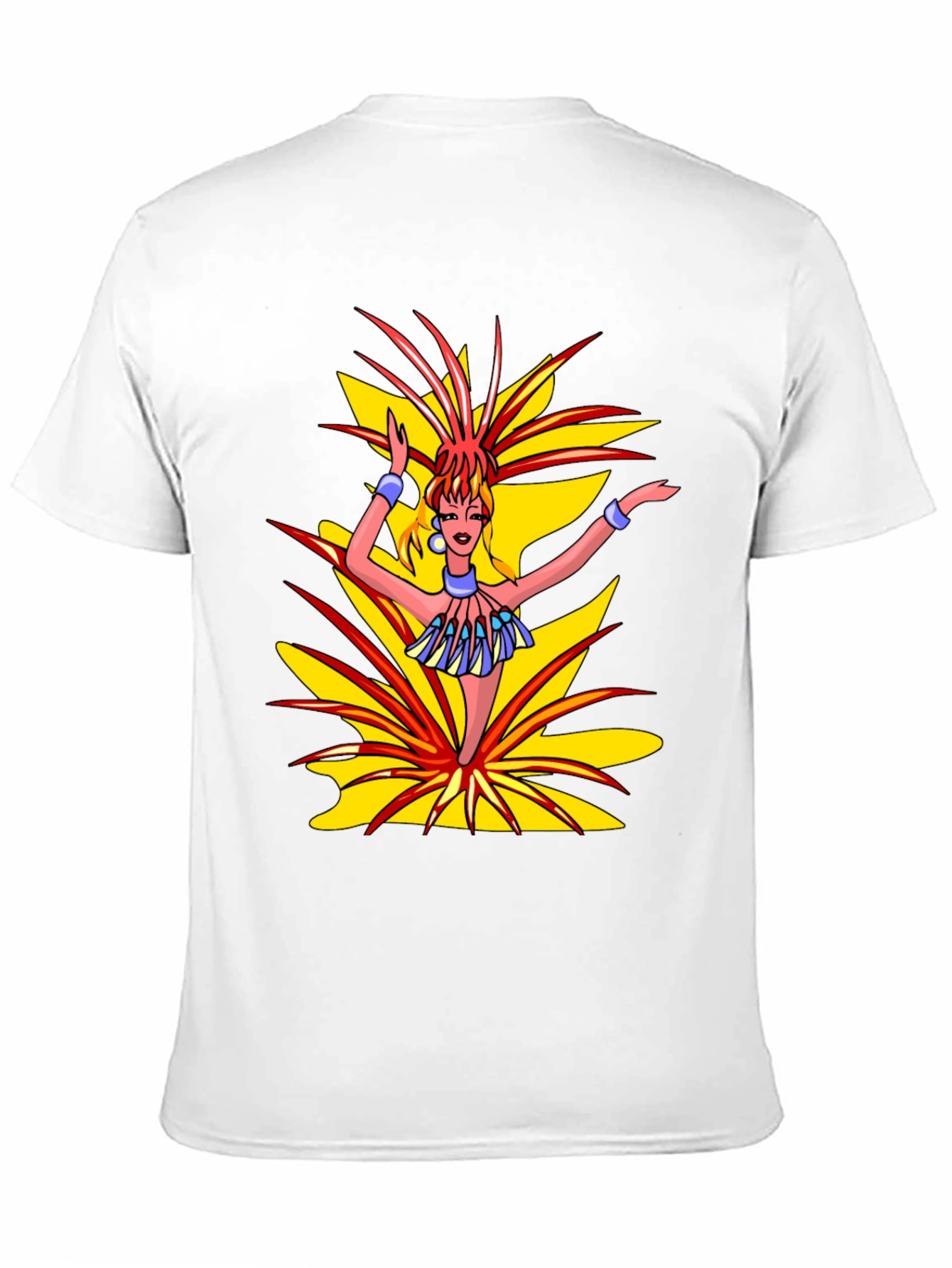 Exotic Dancer Graphic Black T-Shirt