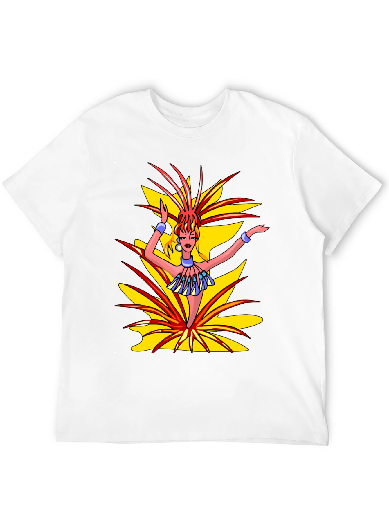 Exotic Dancer Graphic Black T-Shirt