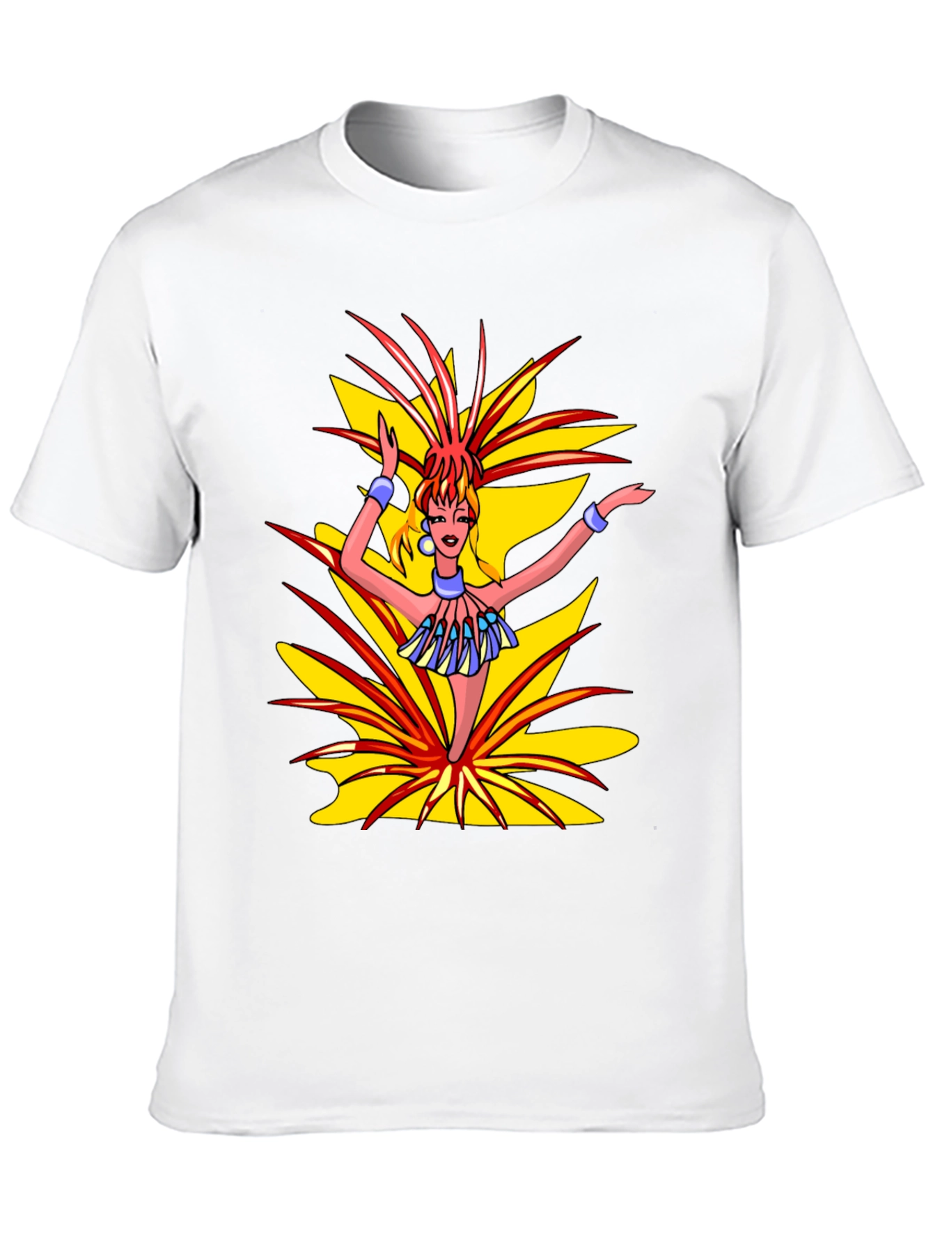 Exotic Dancer Graphic Black T-Shirt
