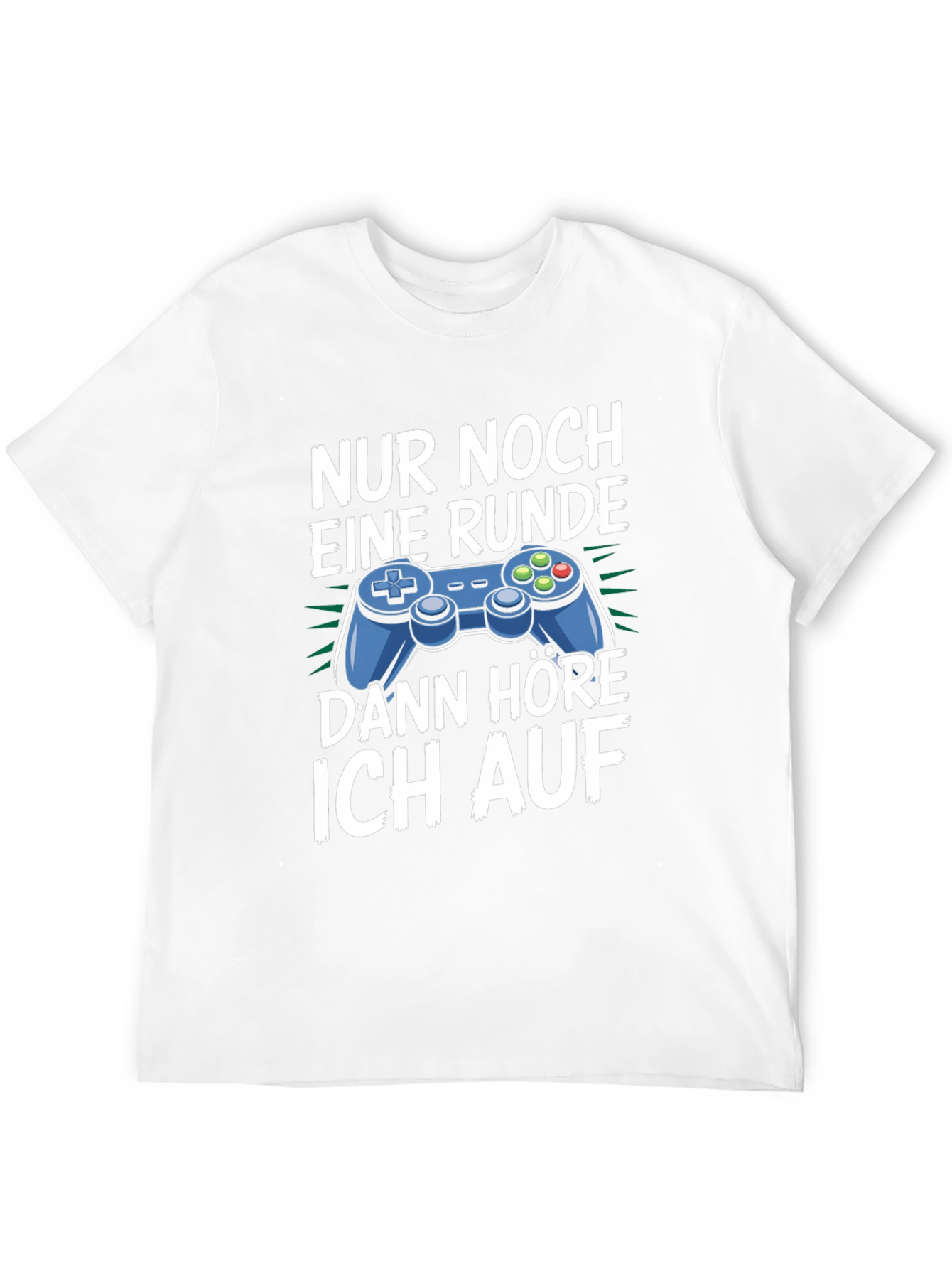 Gamer T-Shirt - Nur Noch Eine Runde