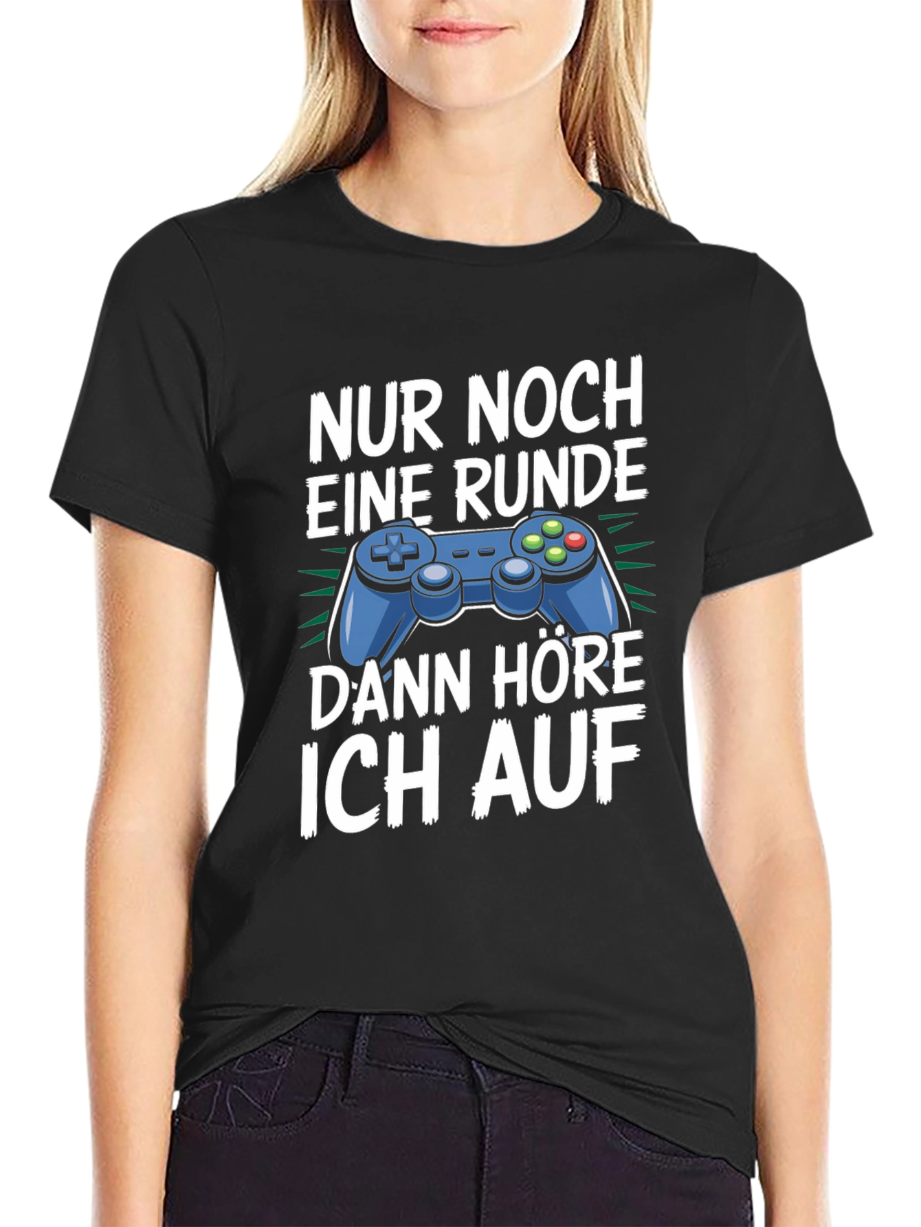 Gamer T-Shirt - Nur Noch Eine Runde