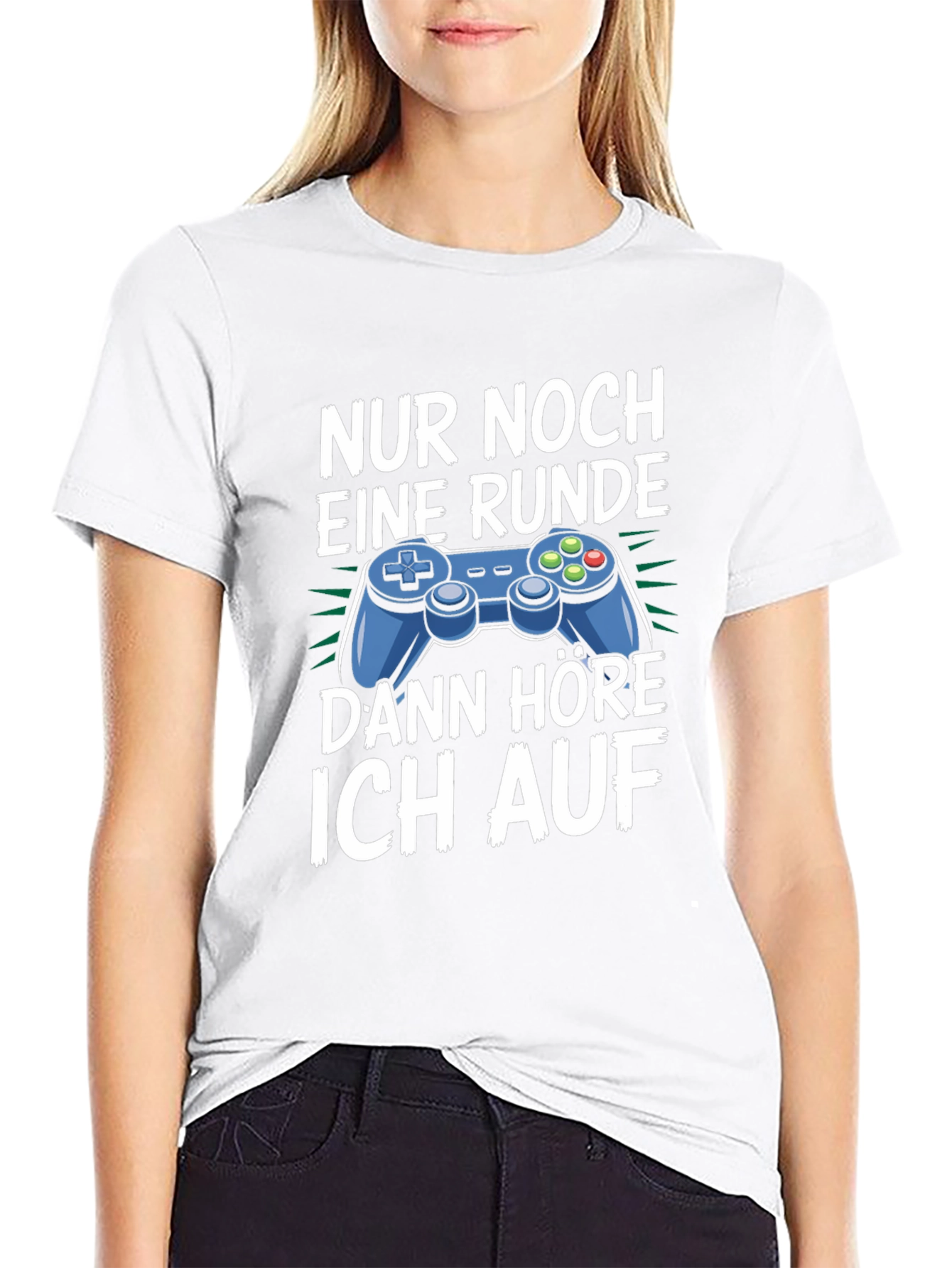 Gamer T-Shirt - Nur Noch Eine Runde