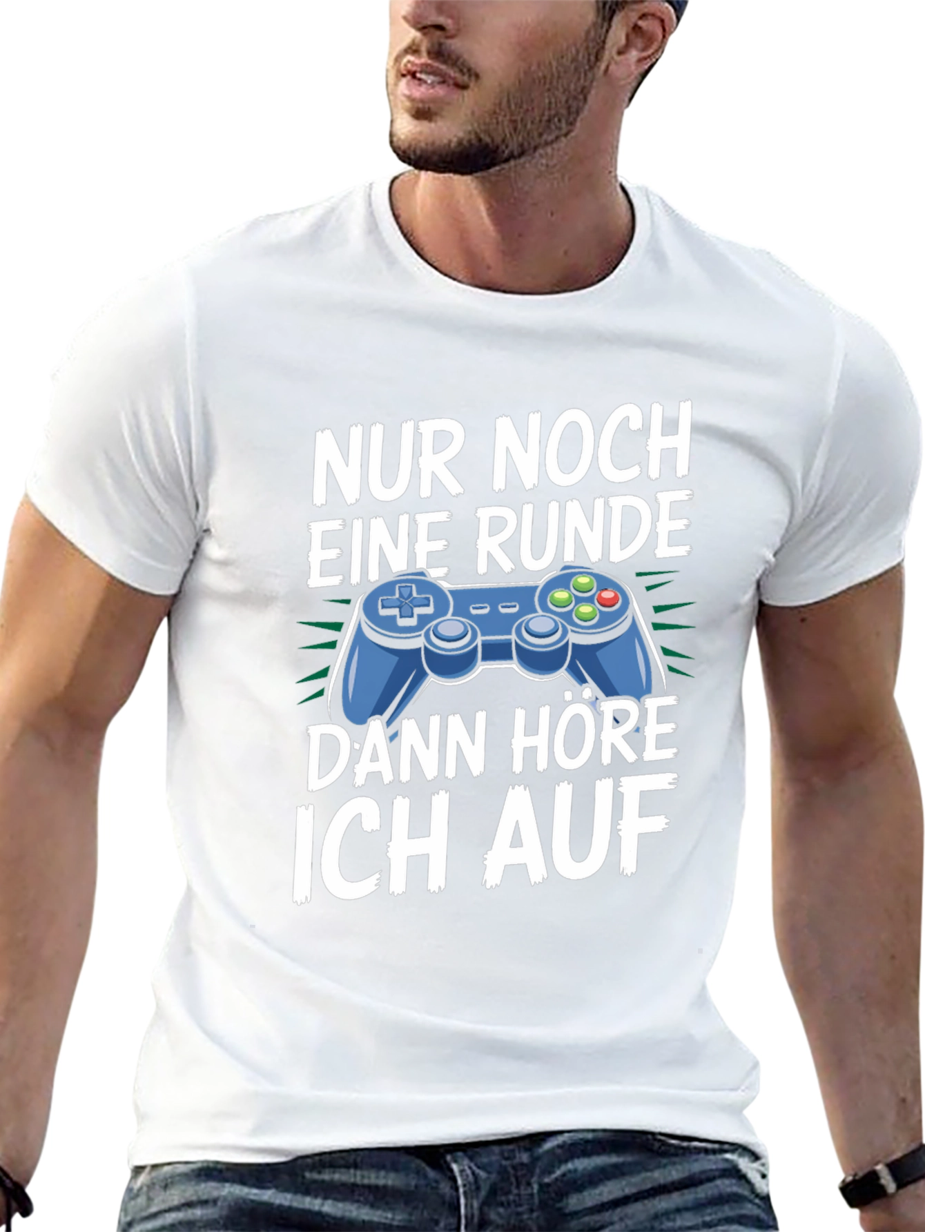 Gamer T-Shirt - Nur Noch Eine Runde