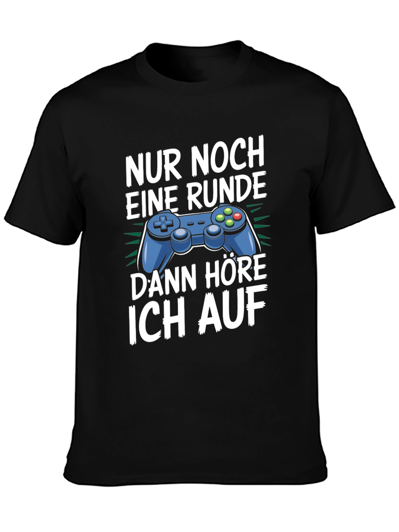 Gamer T-Shirt - Nur Noch Eine Runde