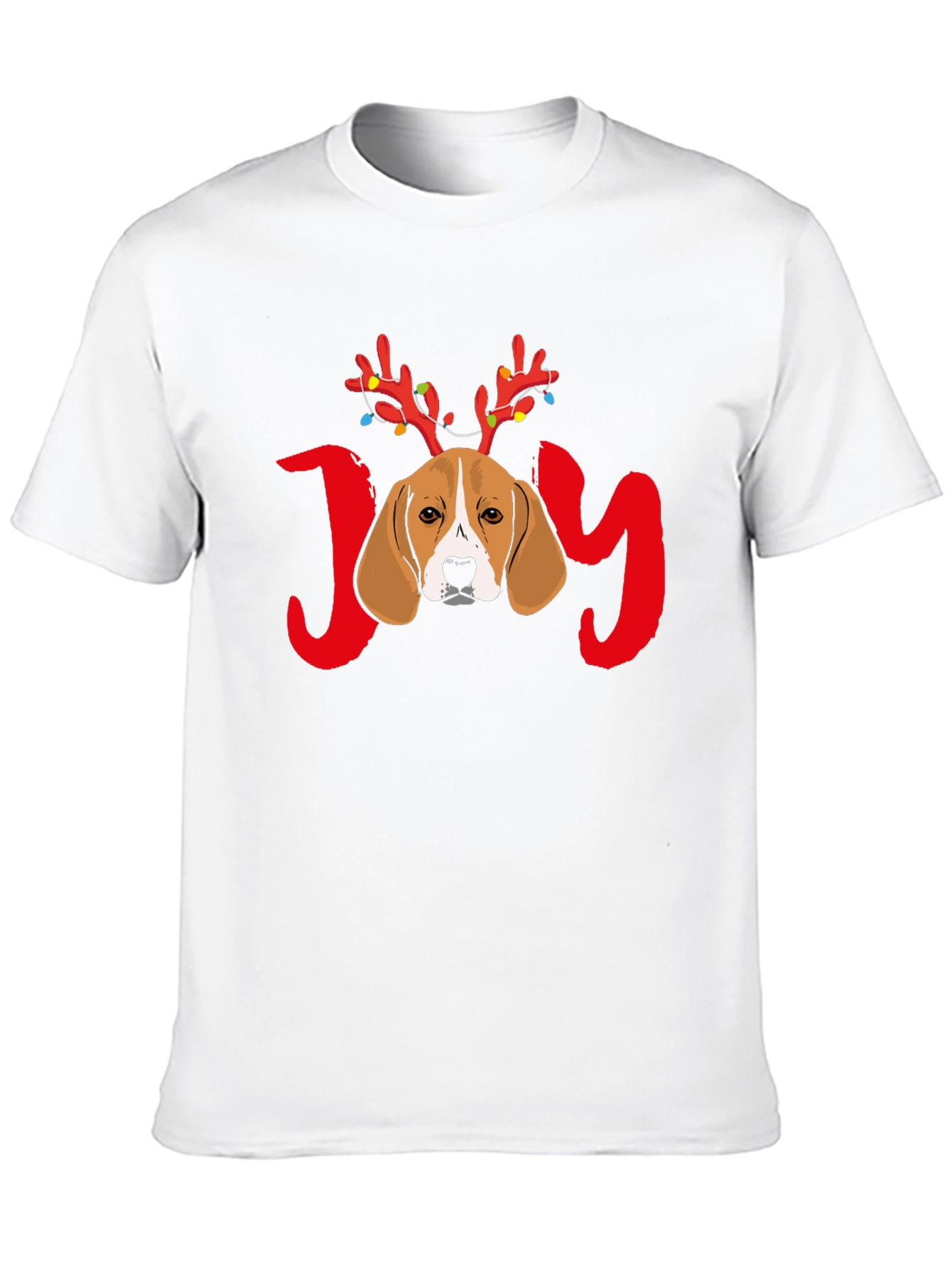 Beagle JOY Christmas T-Shirt