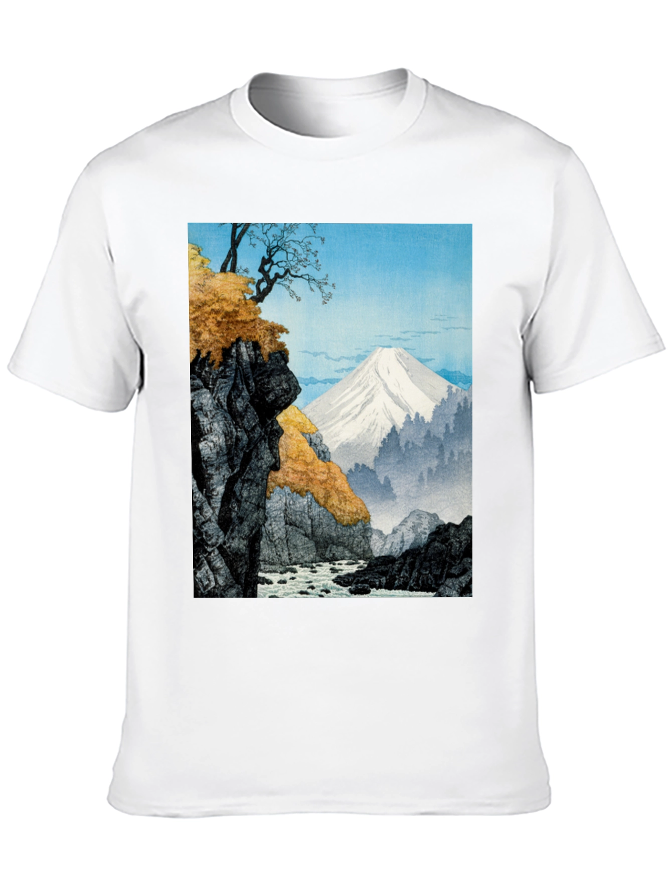 Mount Fuji T-Shirt - Japanese Landscape Art Tee