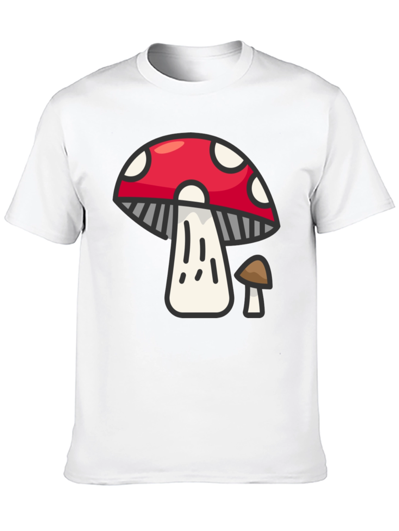 Mushroom Graphic T-Shirt - Funky Fungi Tee