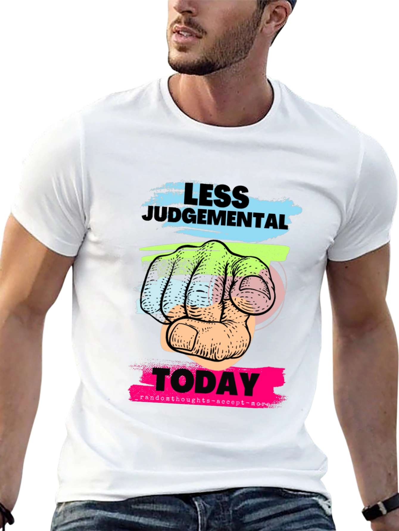 Less Judgemental Today Graphic T-Shirt