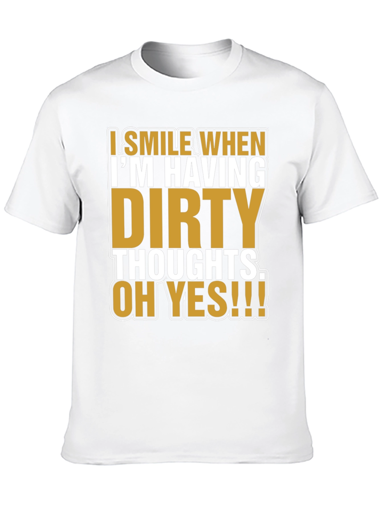 Dirty Thoughts T-Shirt - Funny Adult Humor Tee