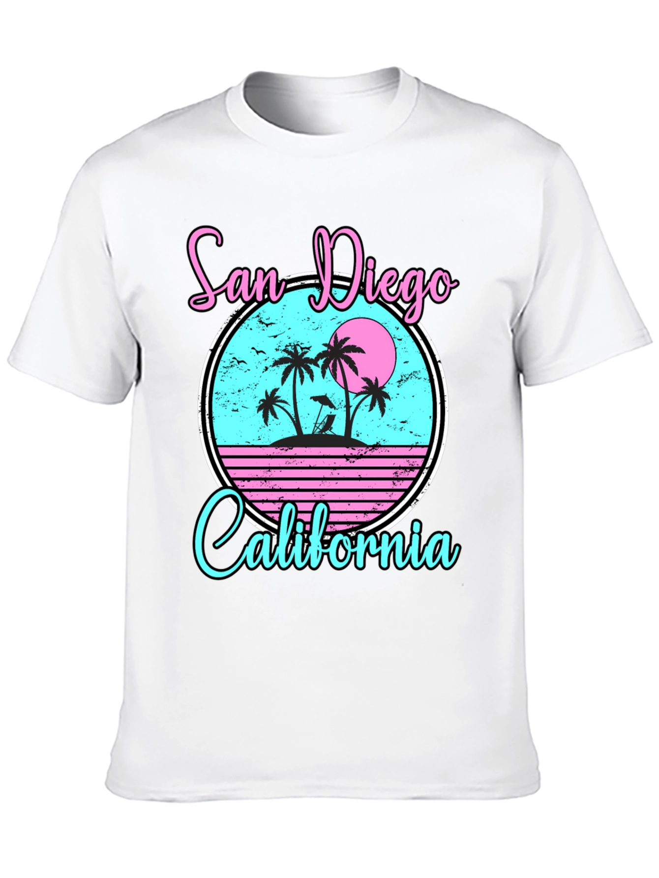 San Diego California Graphic T-Shirt