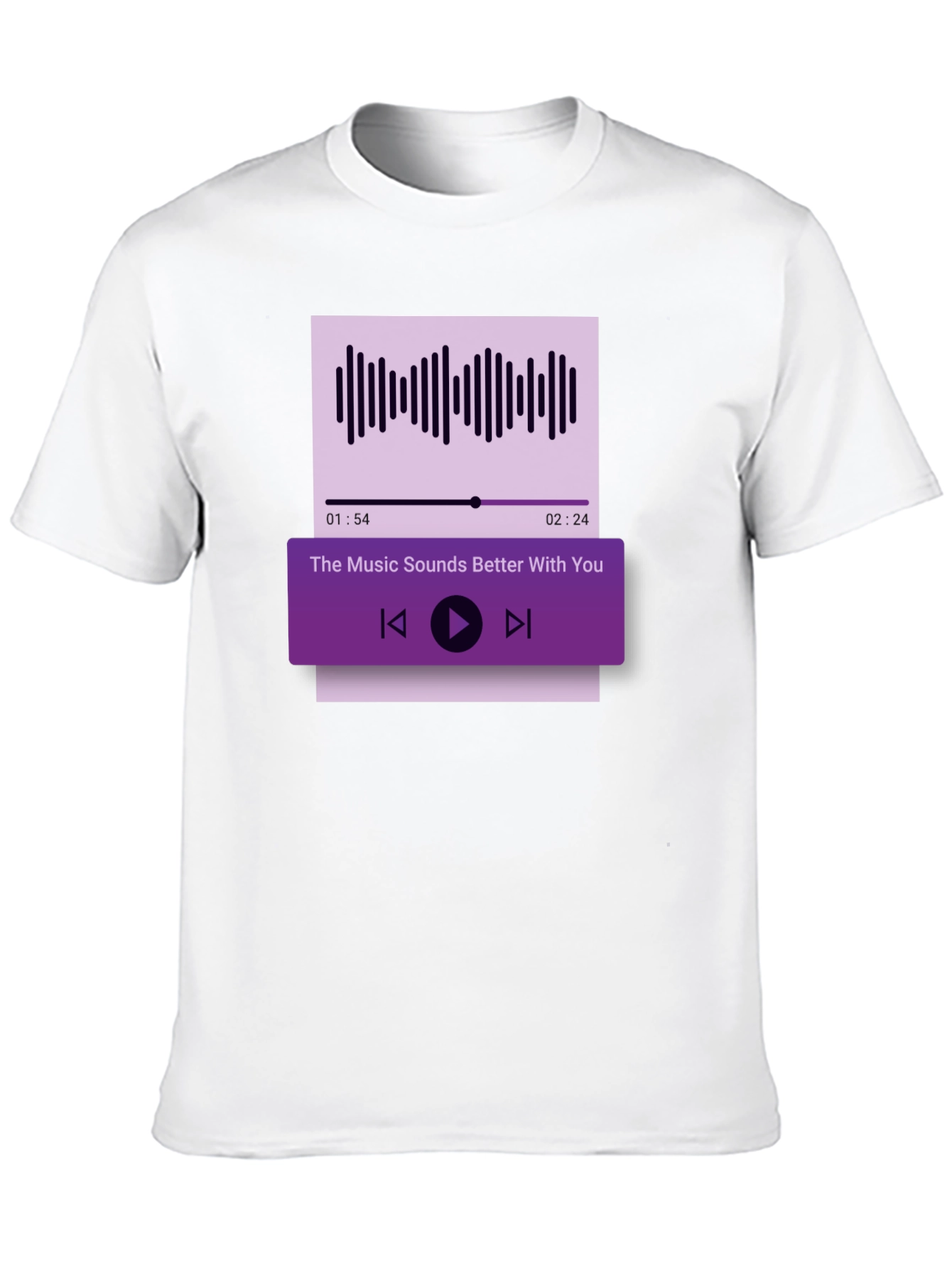 Music Player T-Shirt - The Music Sounds Better
