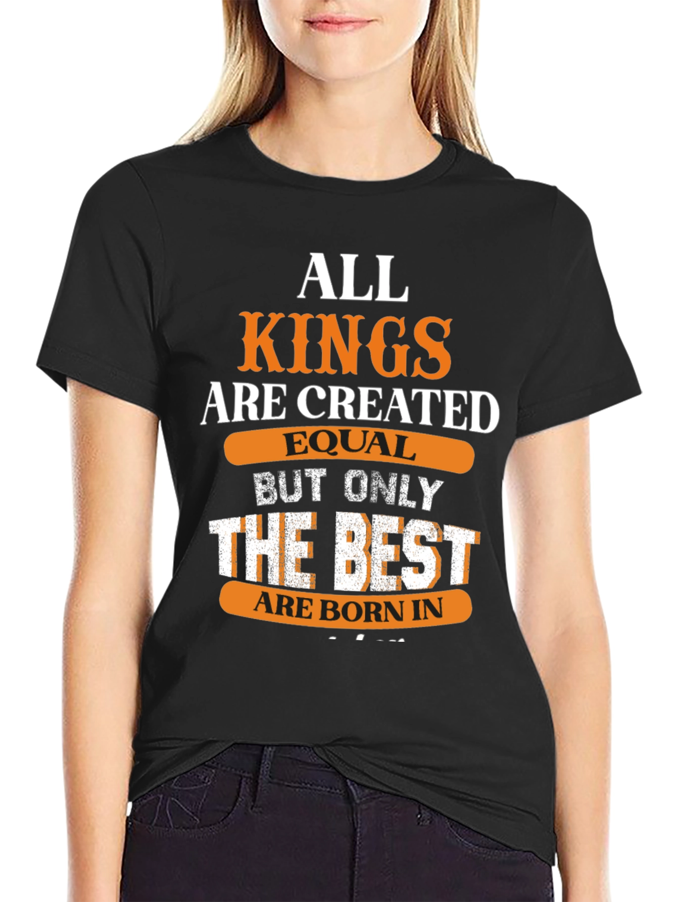 All Kings Are Created Equal Mens Graphic T-Shirt