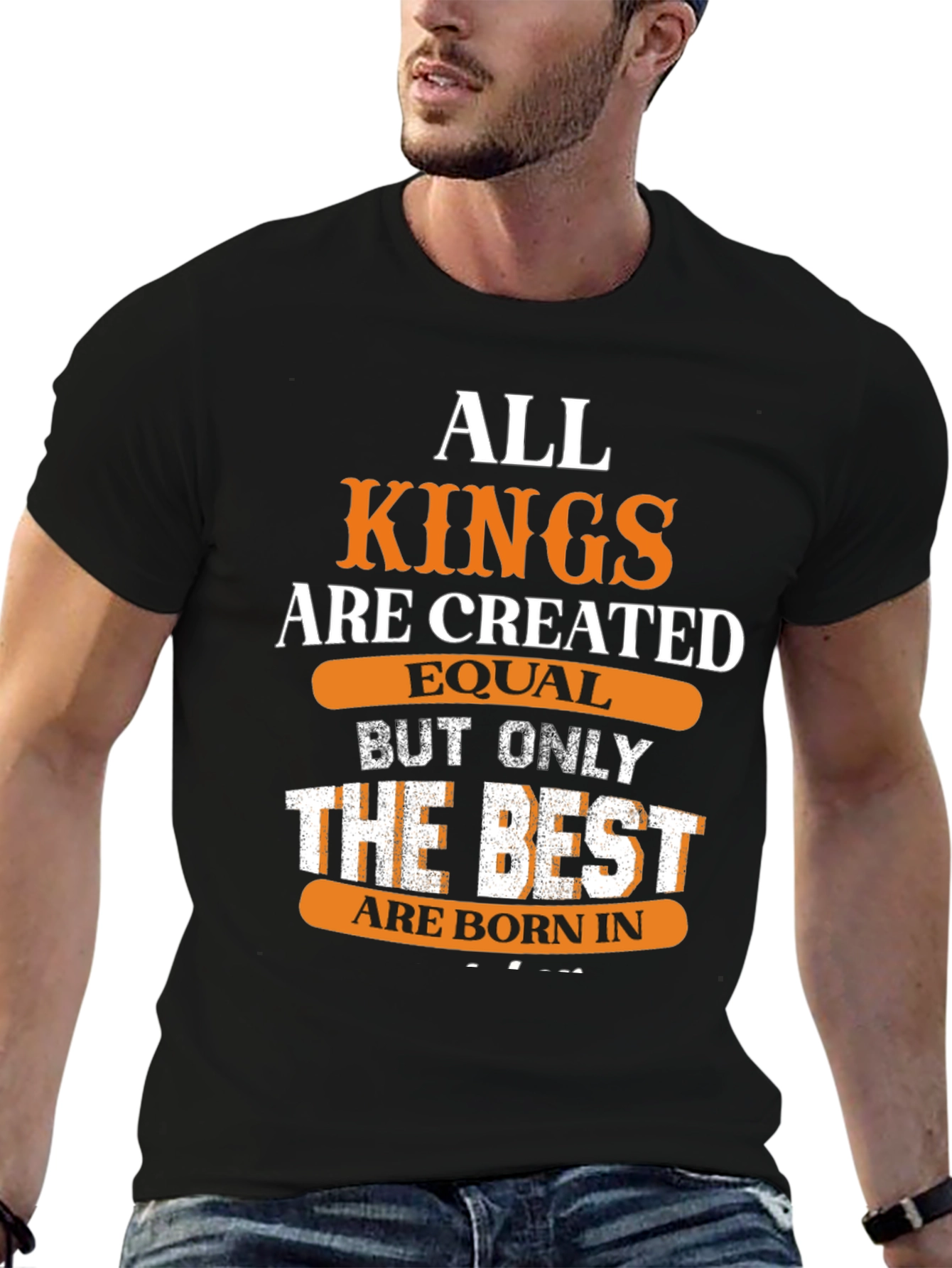 All Kings Are Created Equal Mens Graphic T-Shirt