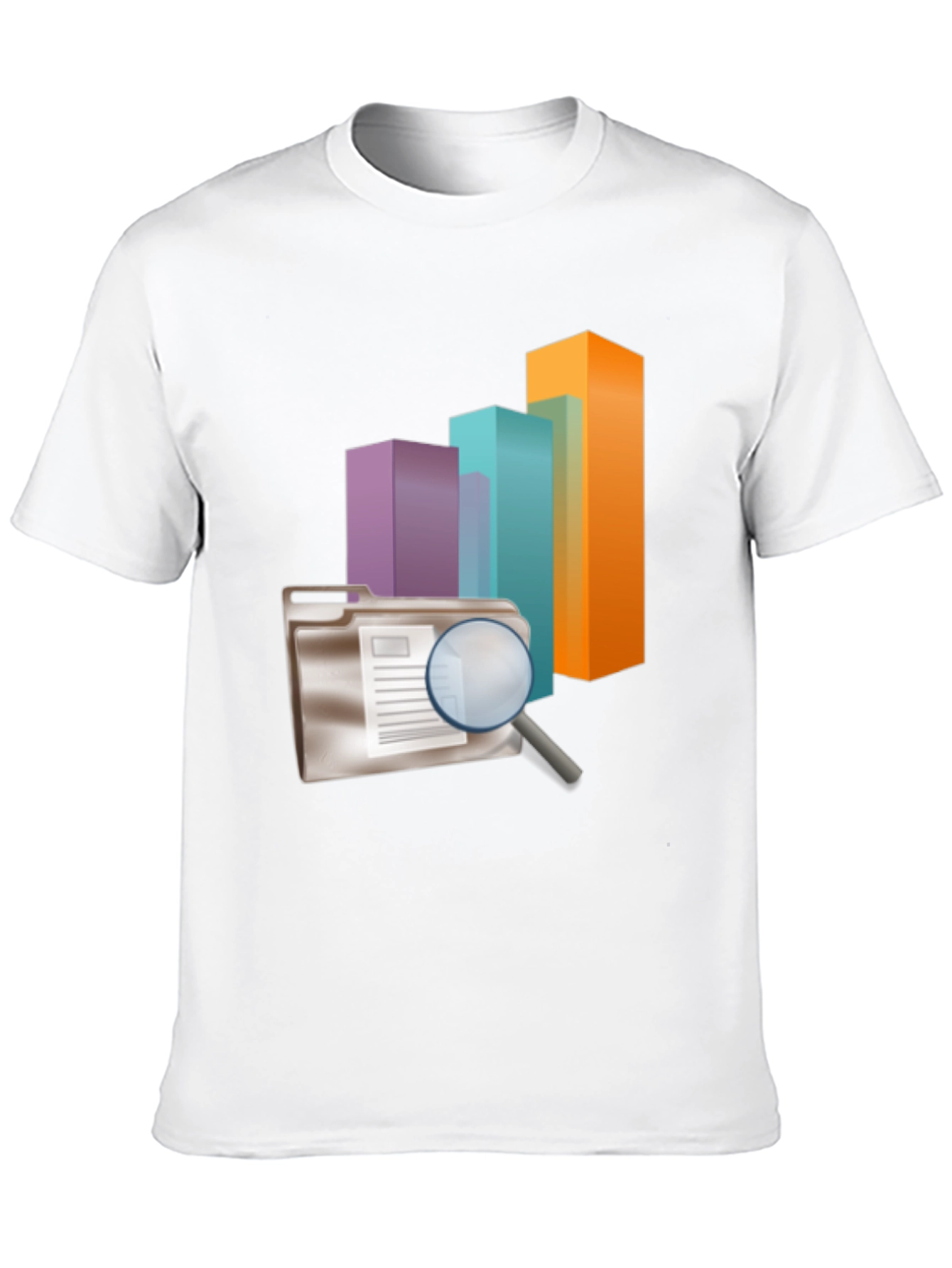 Data Analysis T-Shirt - Black Cotton Blend