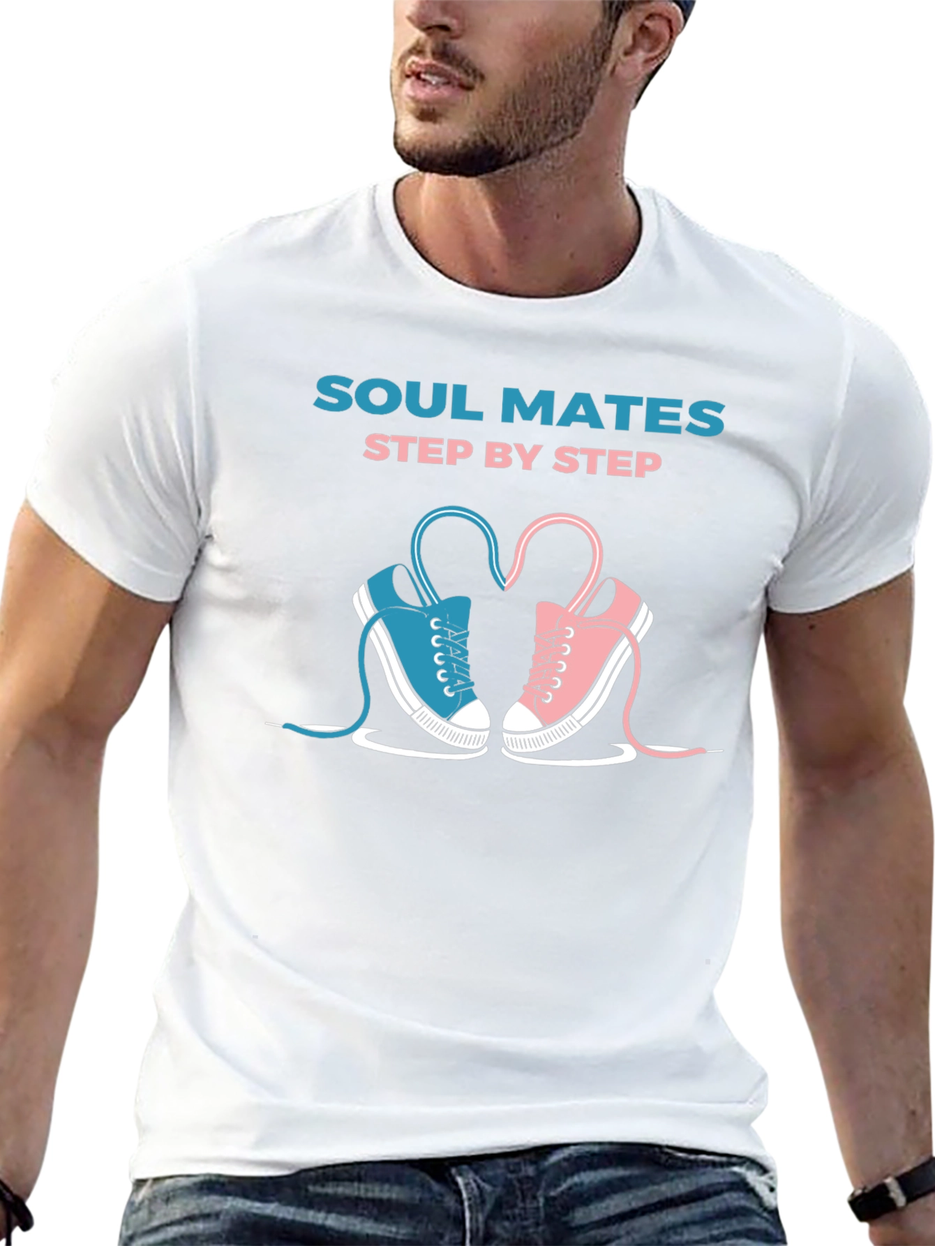 Soul Mates Step By Step Graphic T-Shirt