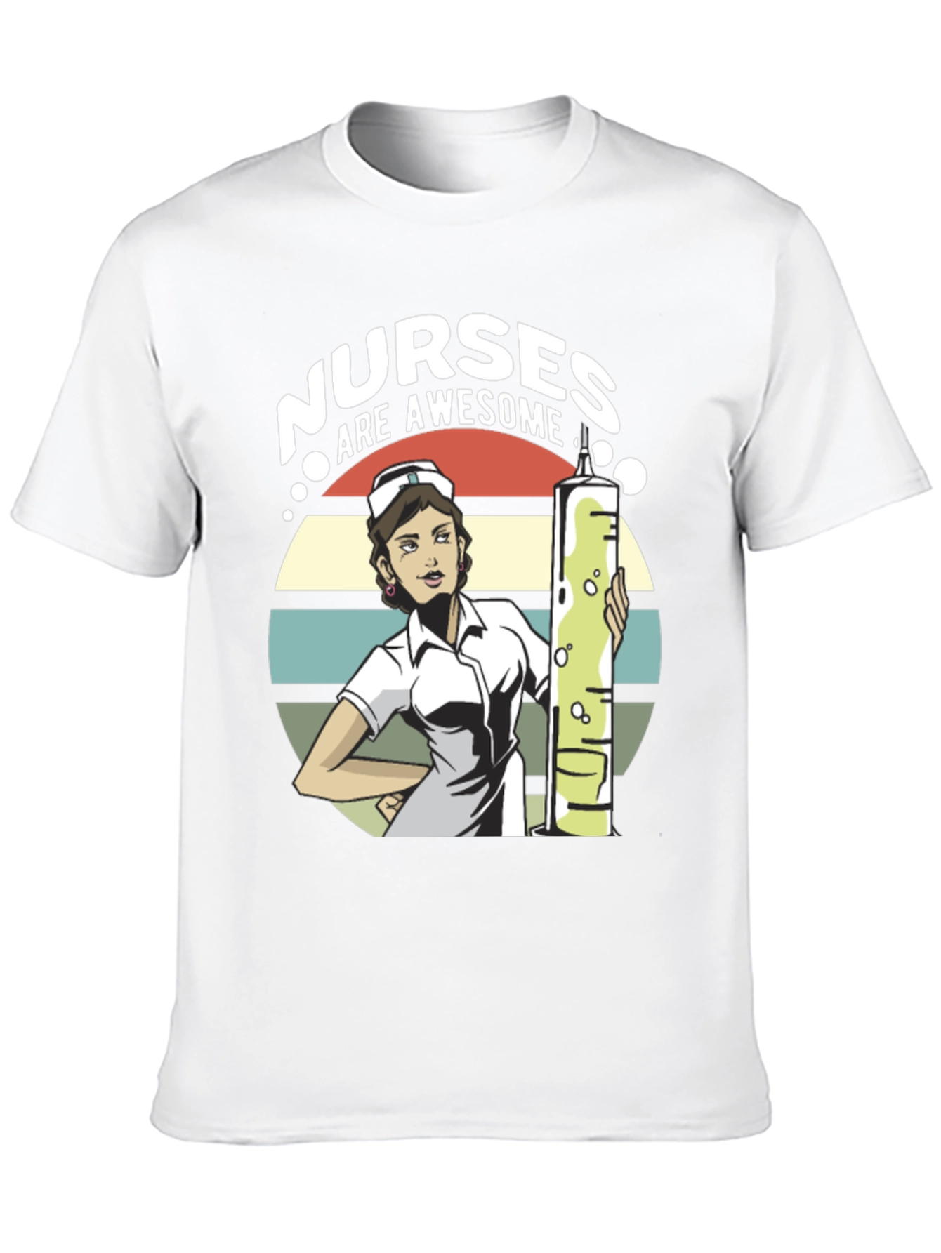 Nurses Are Awesome Graphic T-Shirt