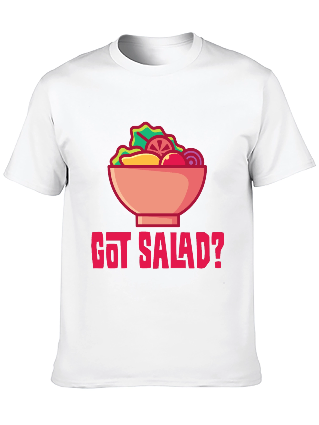Got Salad? Graphic Tee - Black Cotton Blend