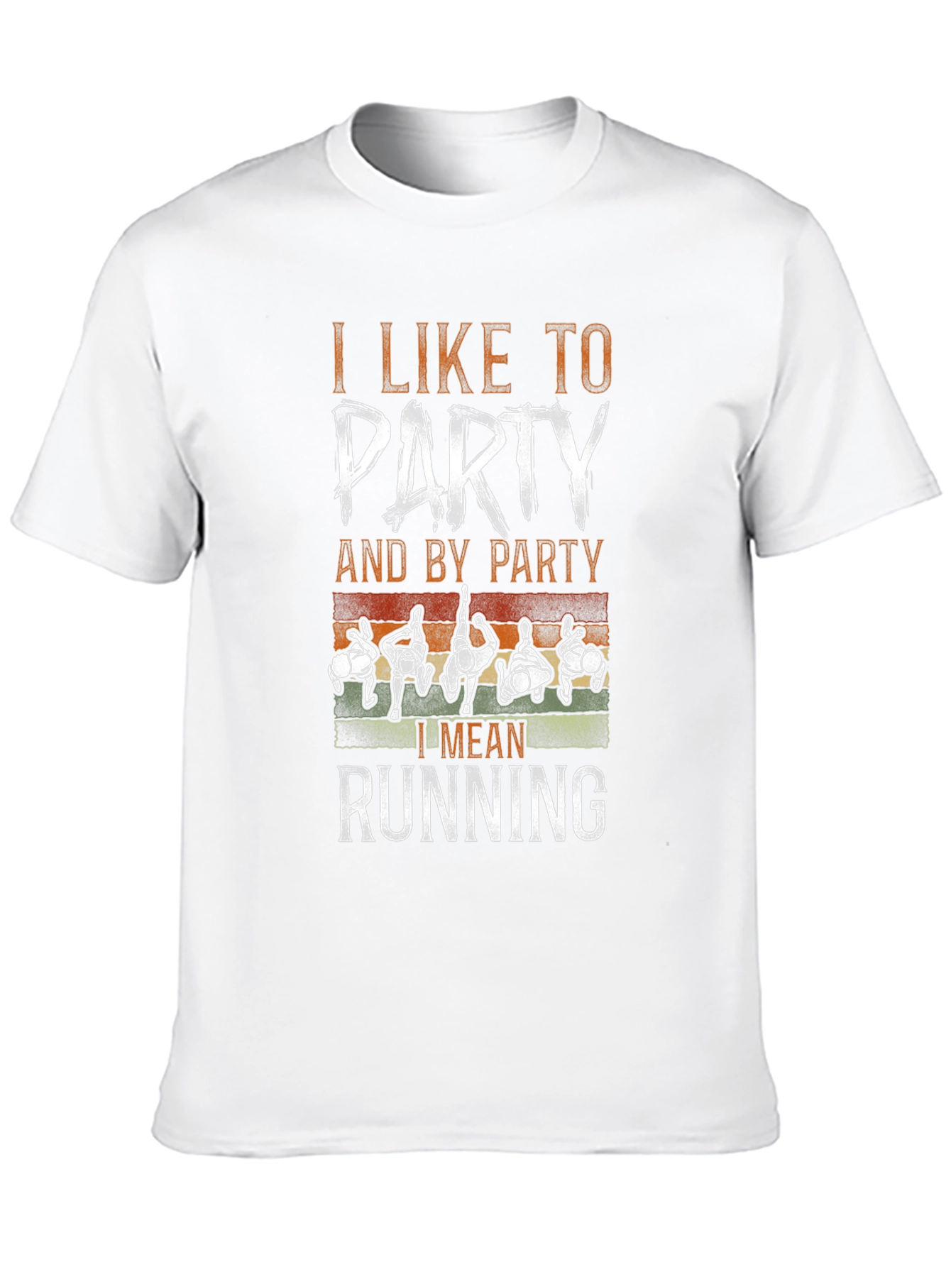 I Like To Party Running T-Shirt