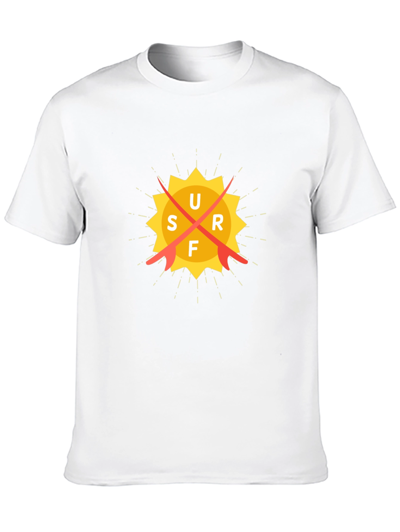 Surf Sun Graphic Tee - Black