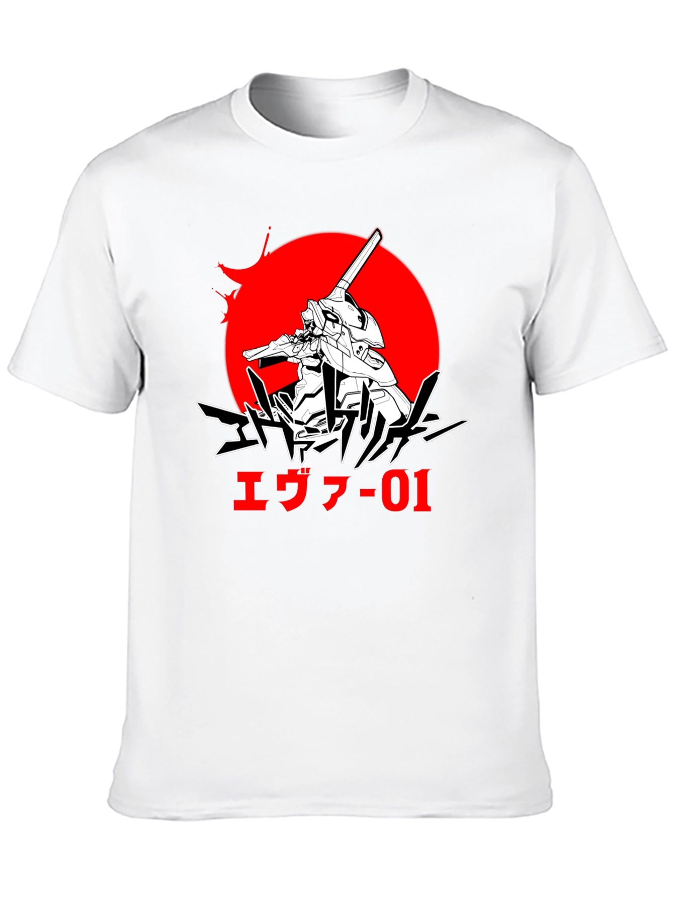 Evangelion Unit 01 Graphic T-Shirt Anime Manga Design