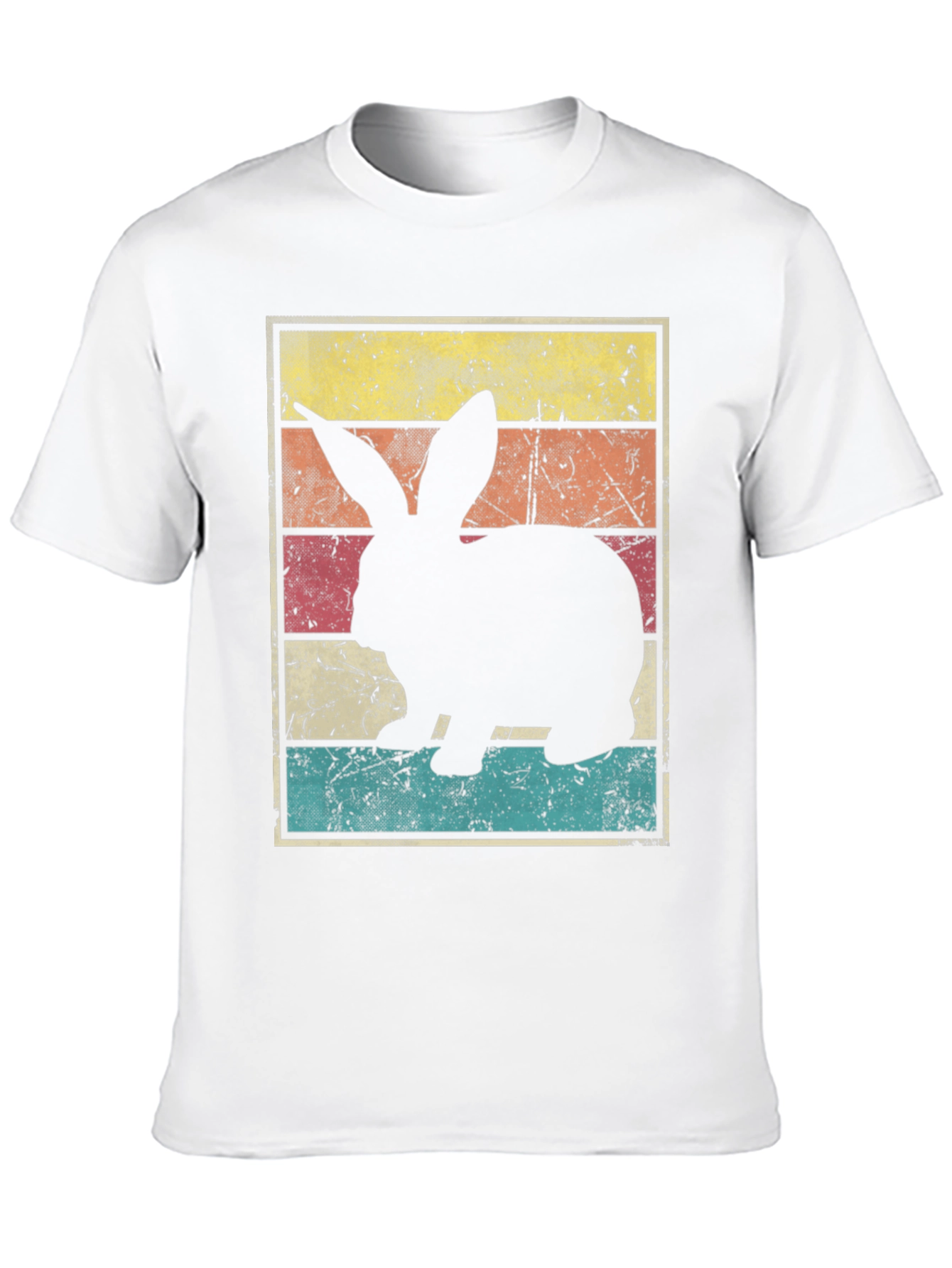 Retro Bunny Rabbit Graphic T-Shirt