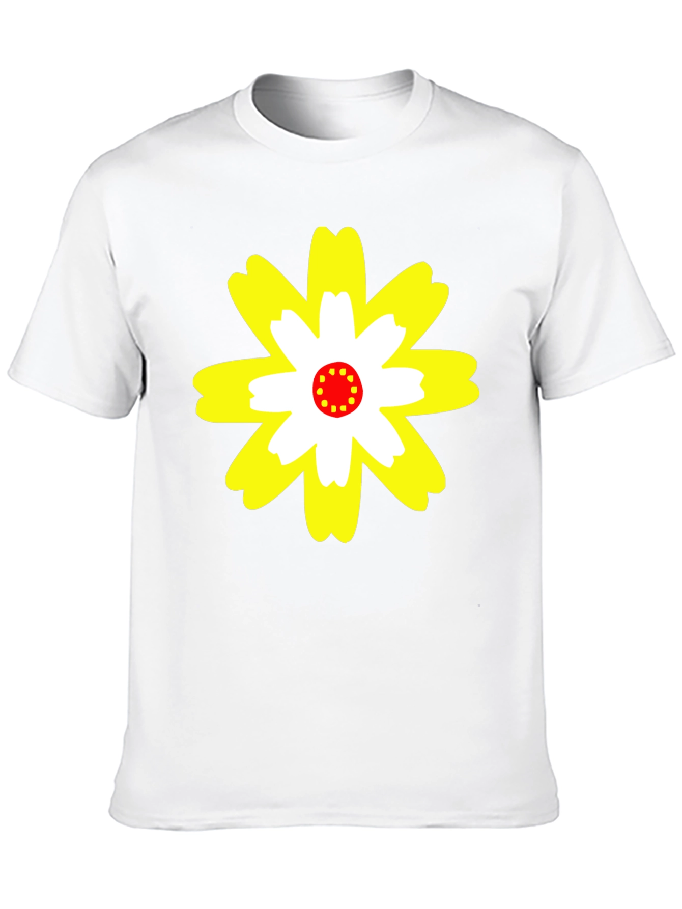 Flower Power Graphic Tee - Black