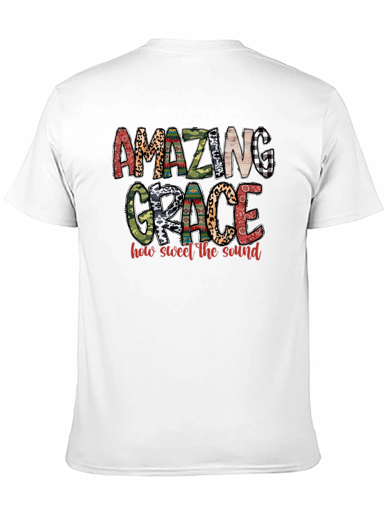 Amazing Grace Graphic Tee - Black