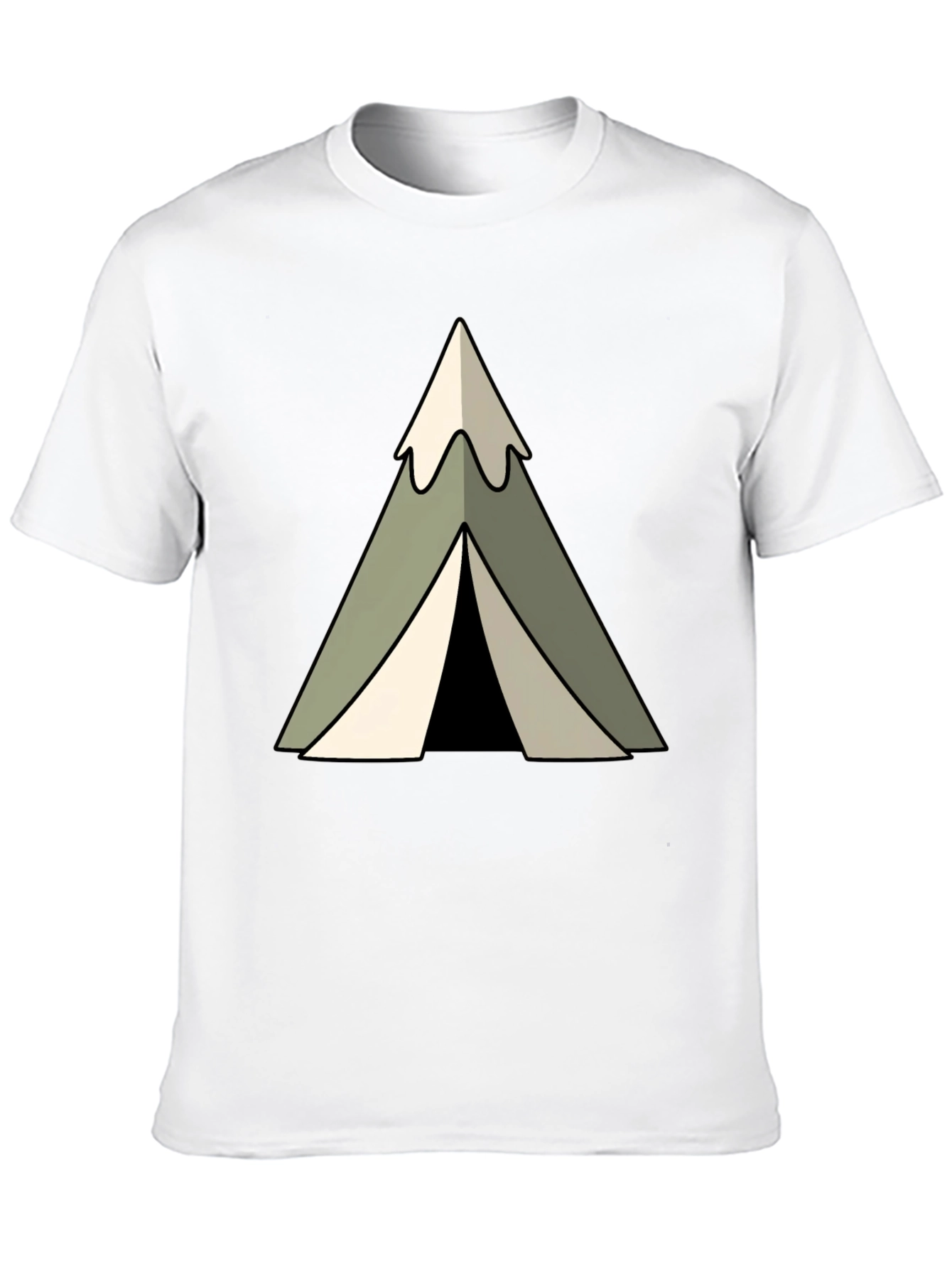 Camping Tent Graphic Tee - Adventure Awaits
