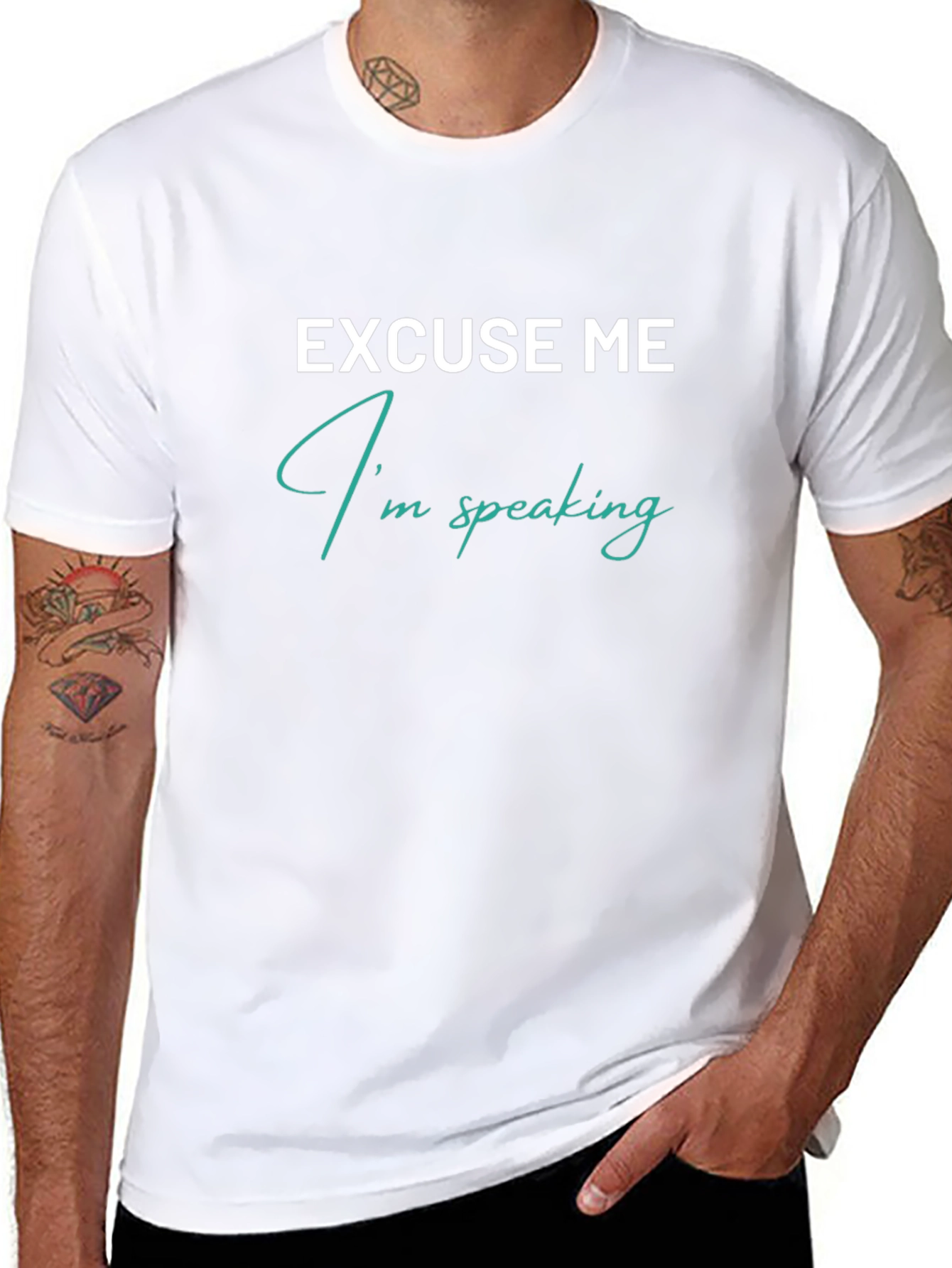 Excuse Me Im Speaking Graphic T-Shirt