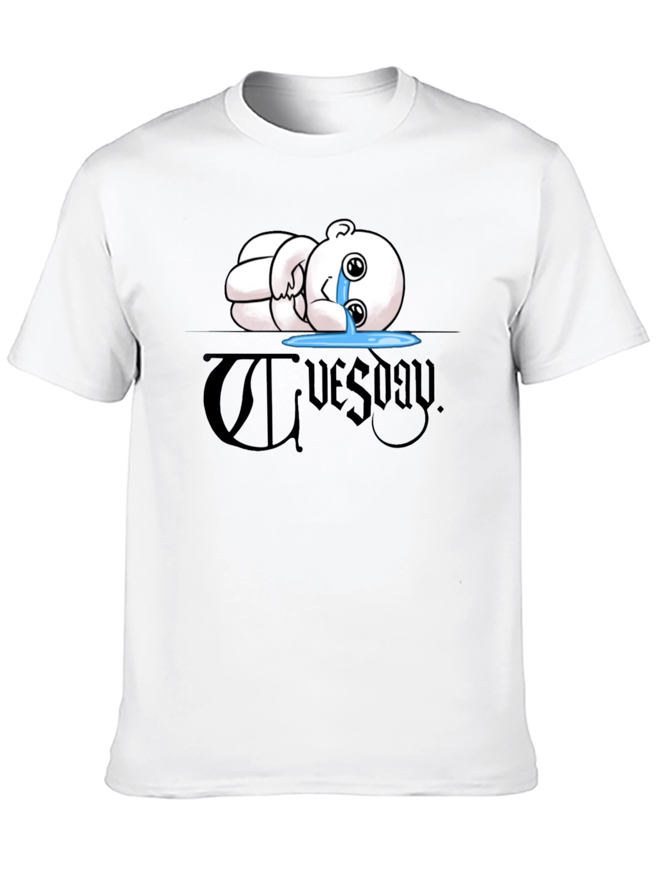 Tuesday Graphic Tee - Mens Black T-Shirt