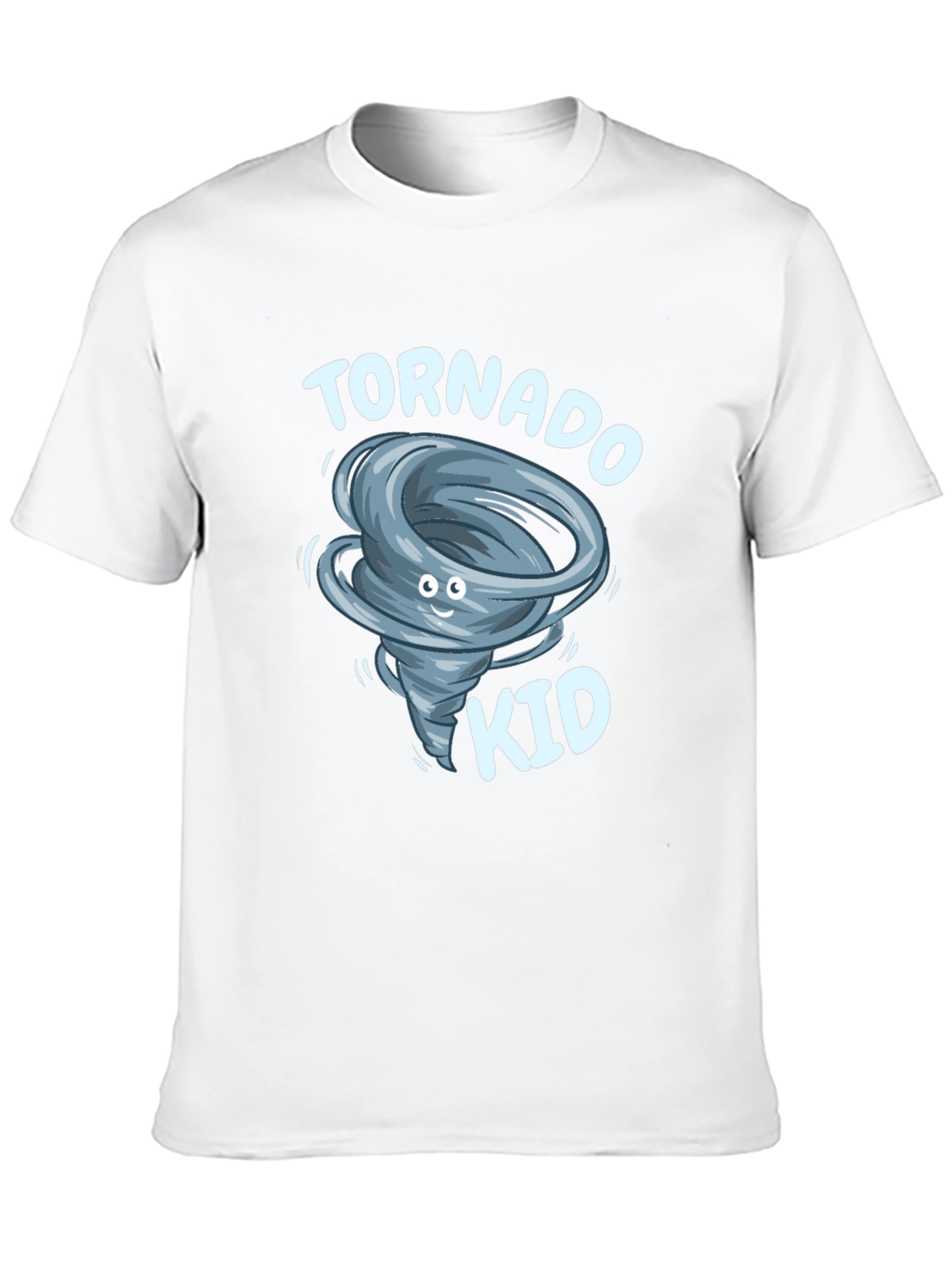 Tornado Kid Graphic T-Shirt - Whimsical Weather Tee