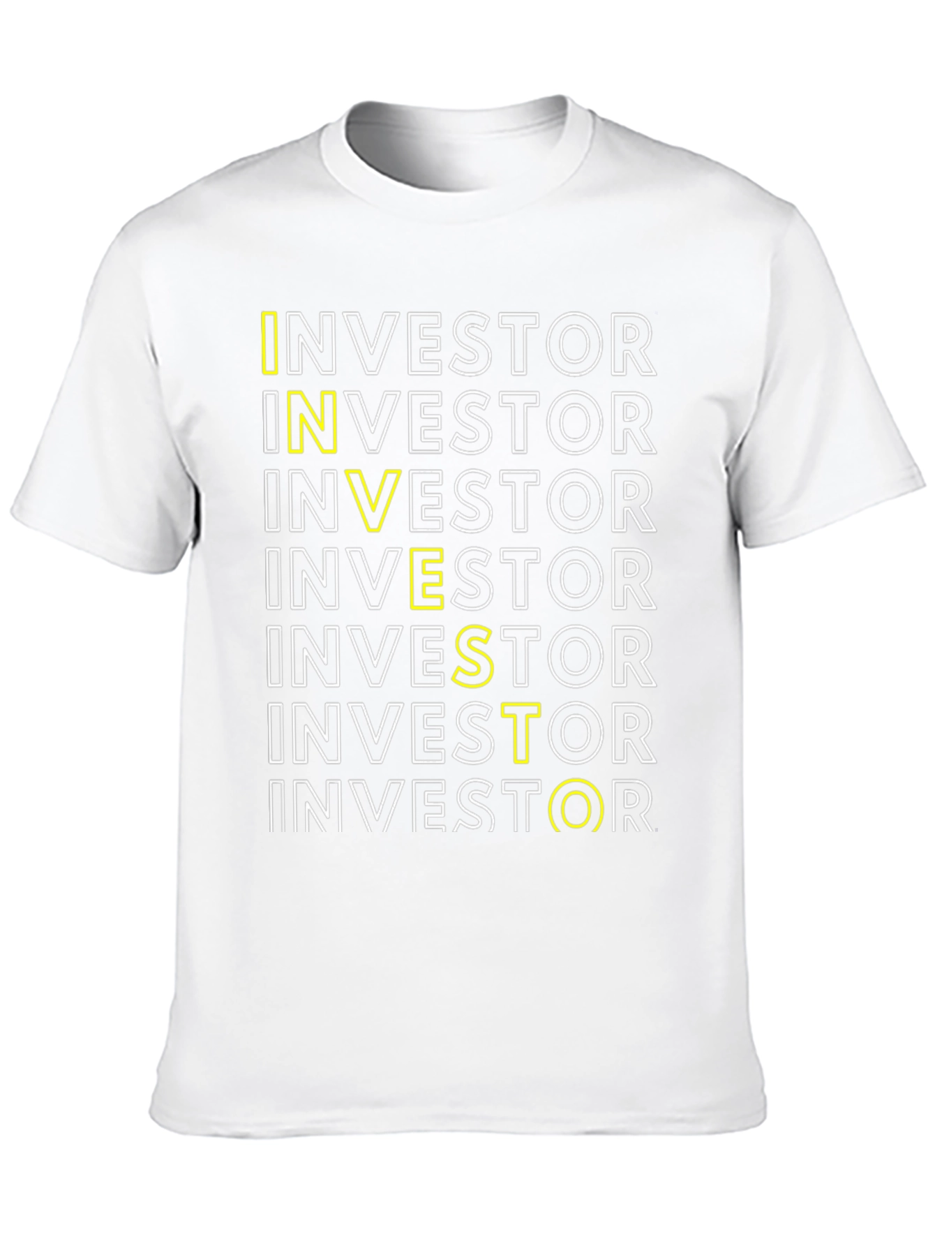 Investor Graphic Tee - Bold Statement Style